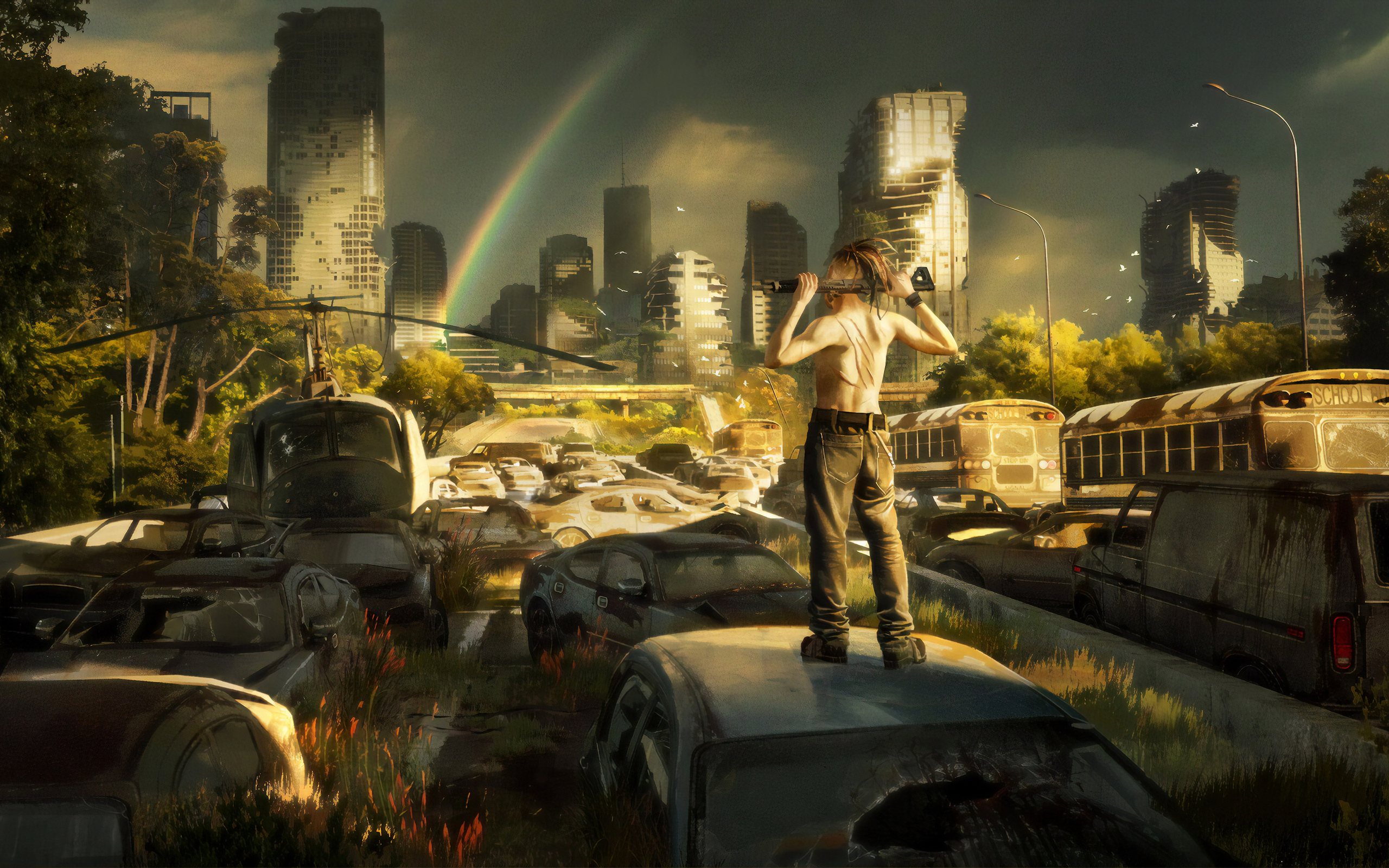 Post Apocalypse 4k Wallpaper