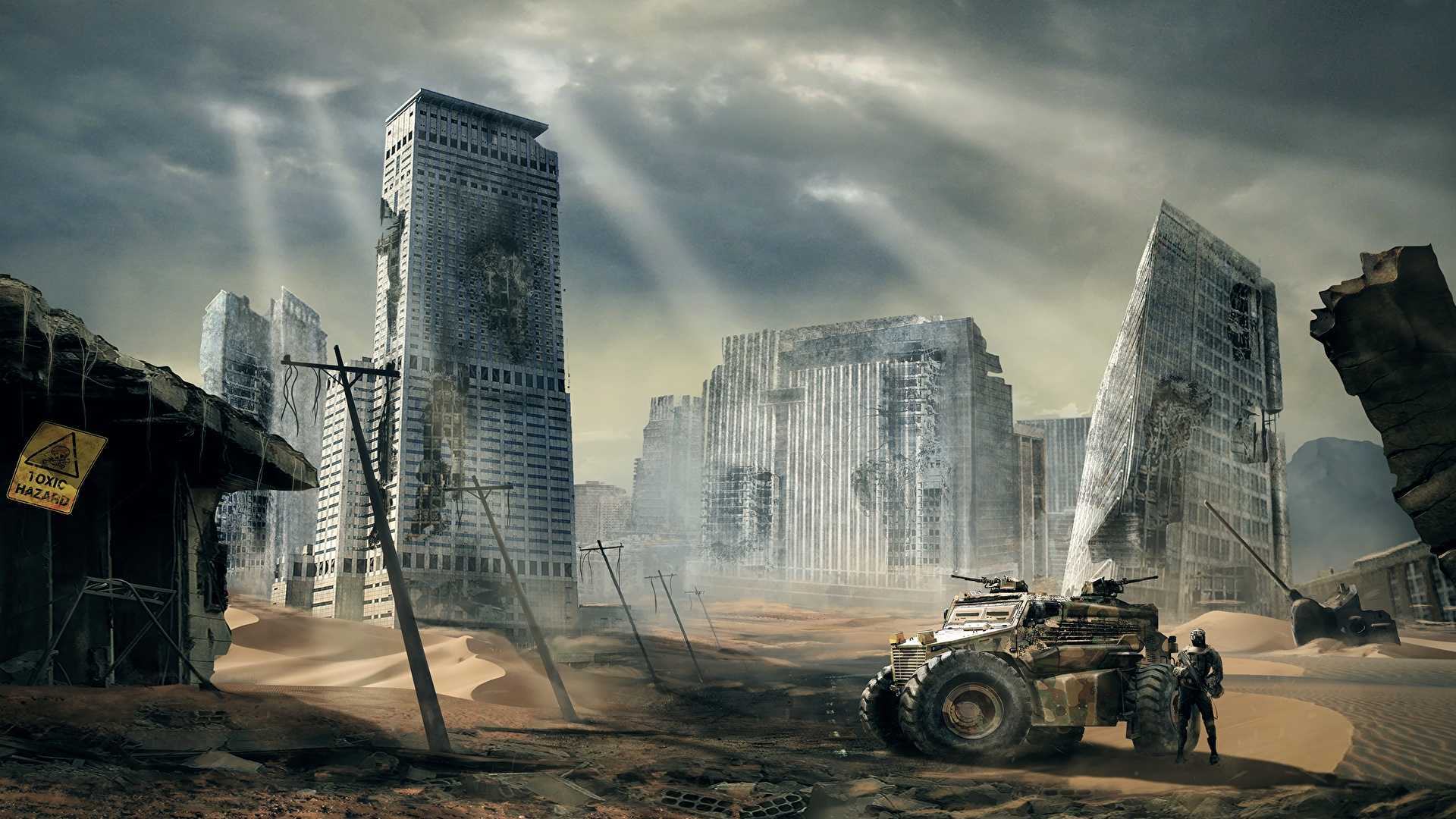 Fantasy Ruins Cities 1920x1080