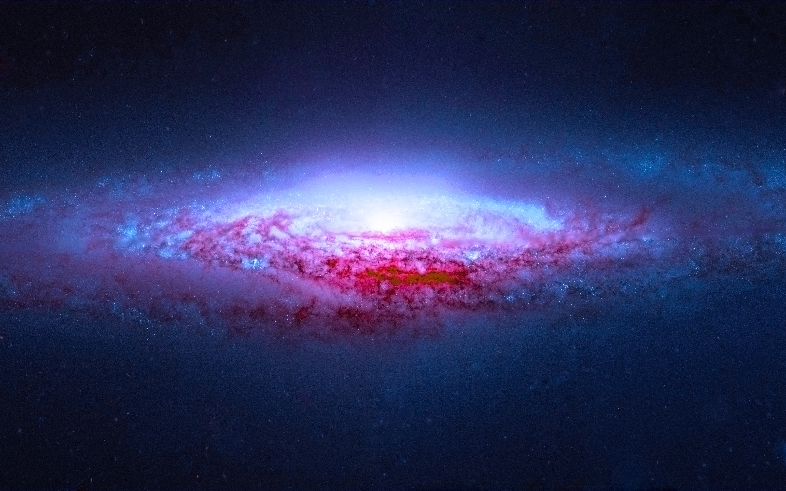 Spiral galaxy Wallpaper 4K, Astronomy