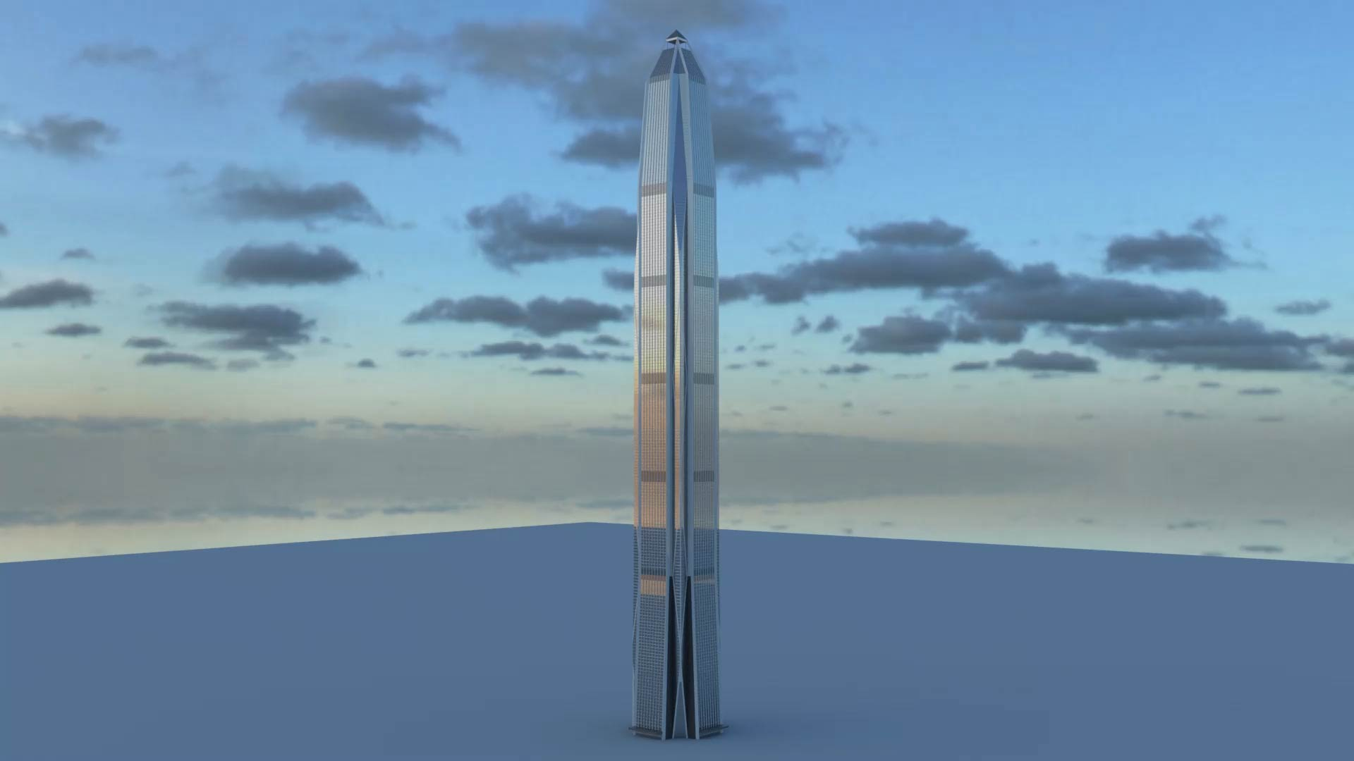 3D Ping An Finance Center