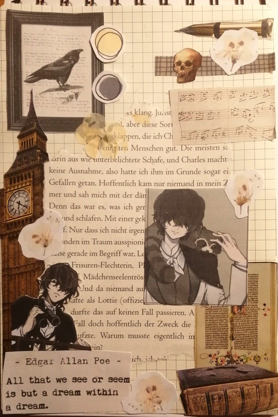 Edgar Allan Poe bsd Wallpaper