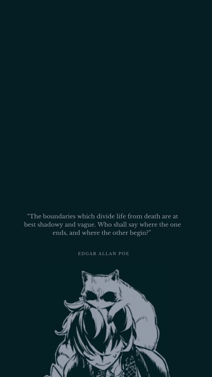 Edgar Allan Poe Quote Wallpaper