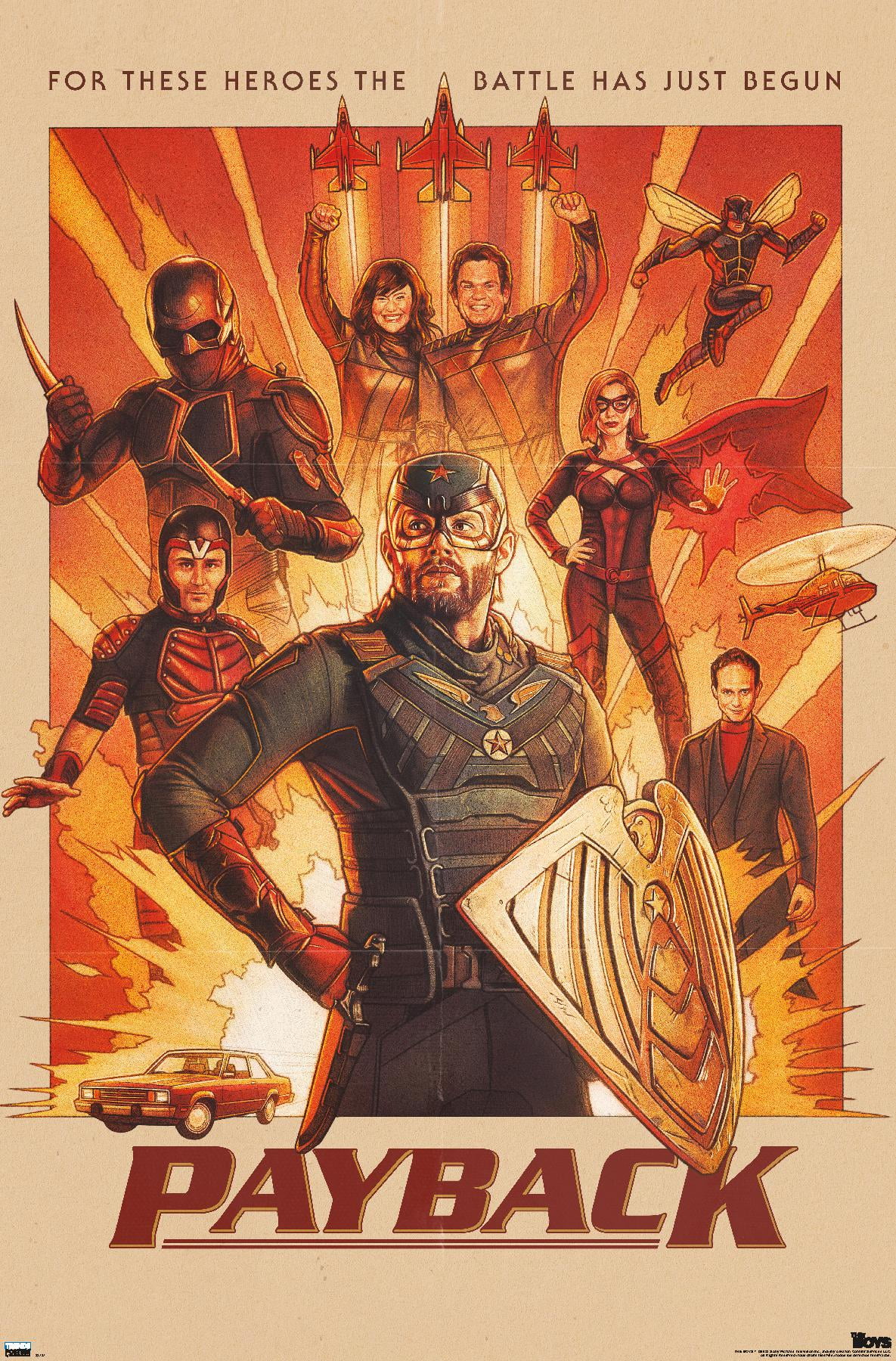 The Boys: Season 3 Wall