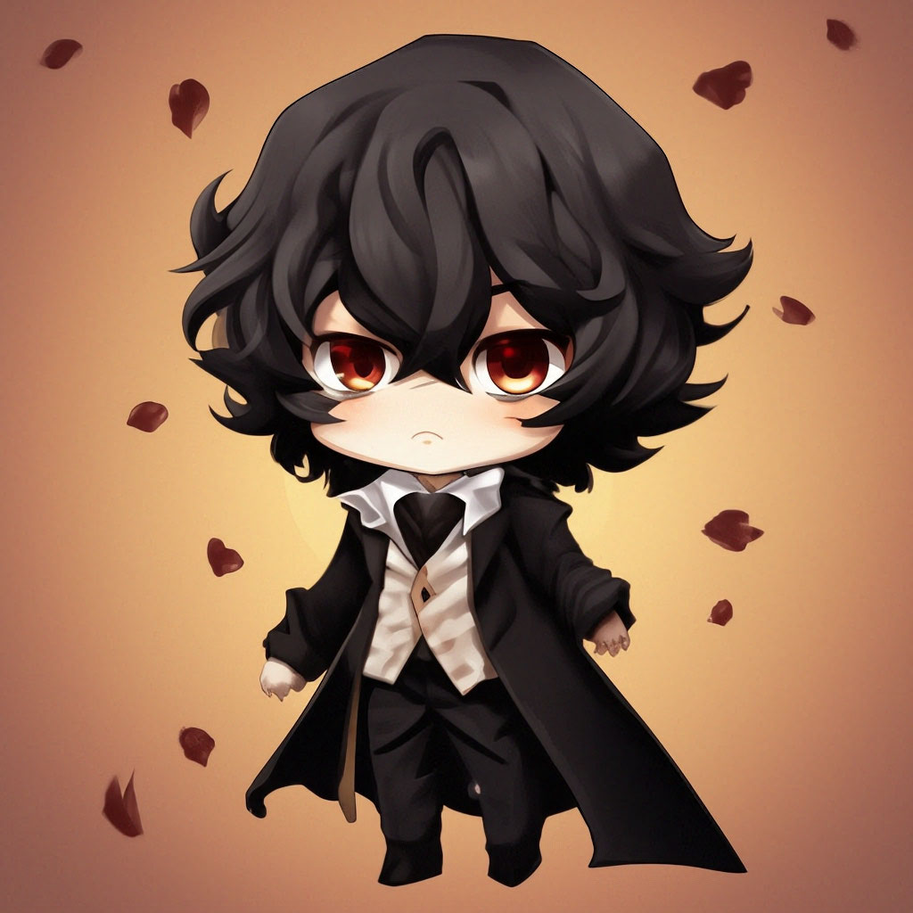 Chibi, edgar Poe, anime, bsd