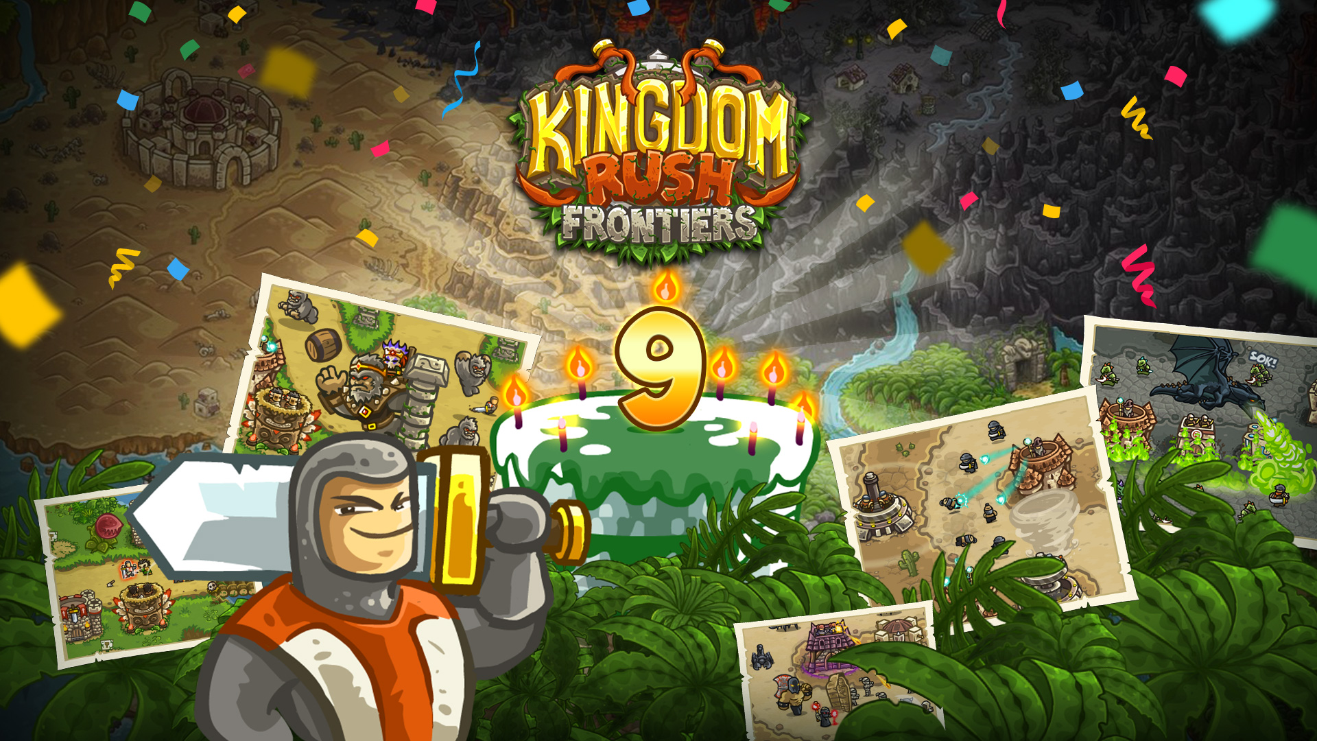 Kingdom Rush frontiers. anniversary