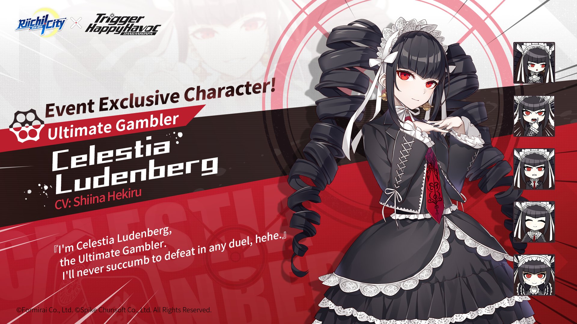 Ultimate Gambler Celestia Ludenberg CV