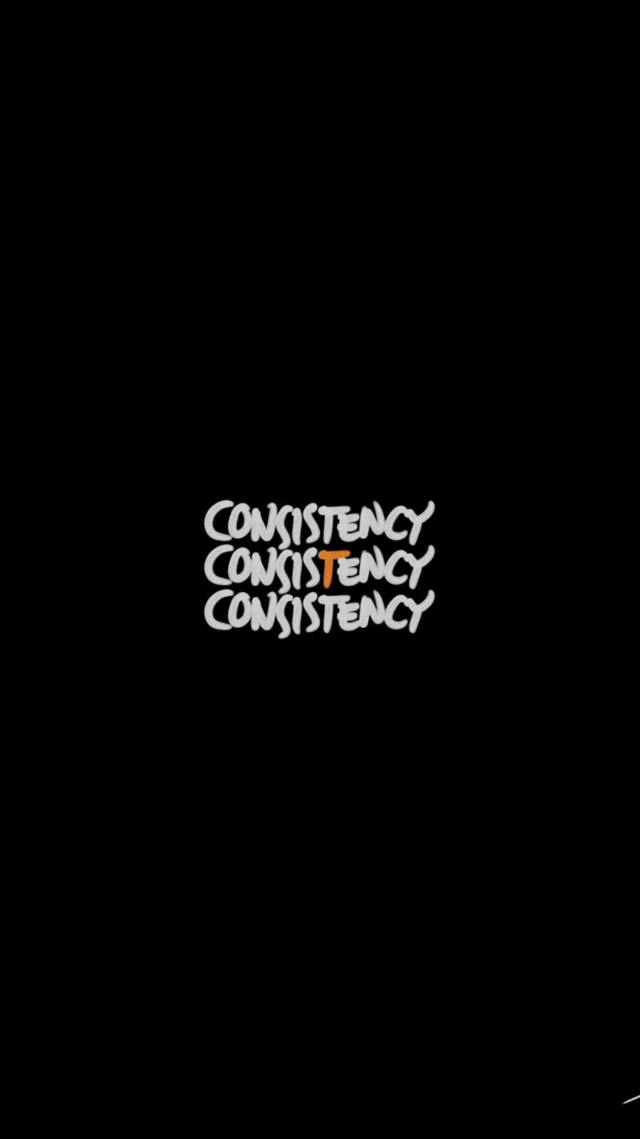 Consistency iPhone Wallpaper