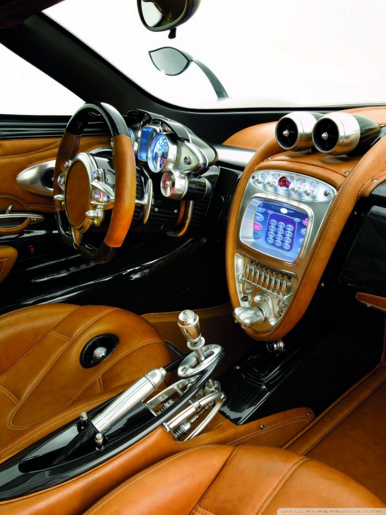 Pagani Huayra Passengers Side Interior