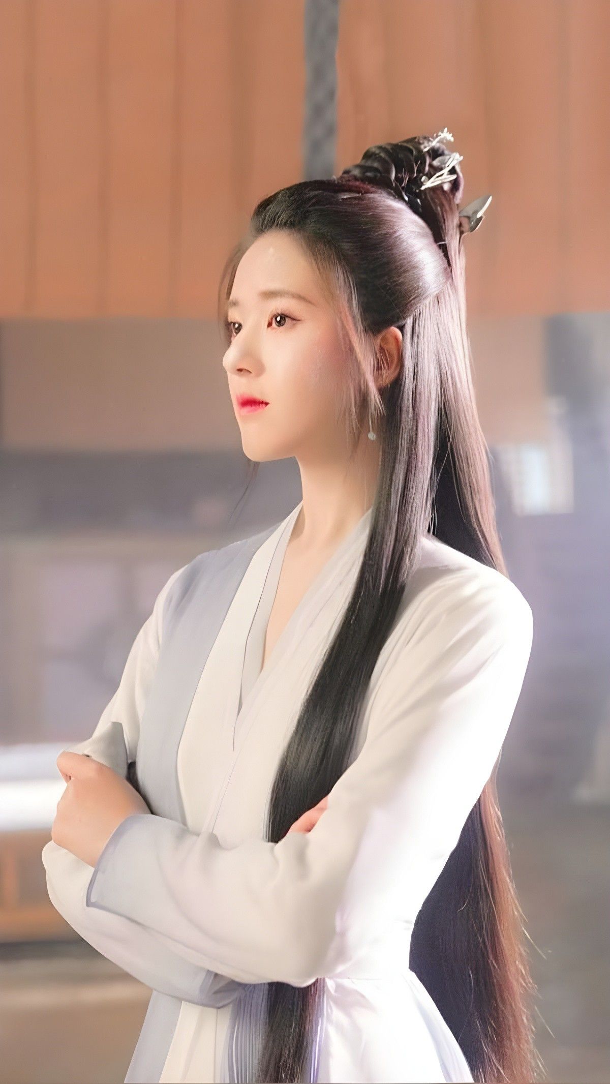 Wallpaper Zhao Lusi, Lockscreen Zhao Lusi