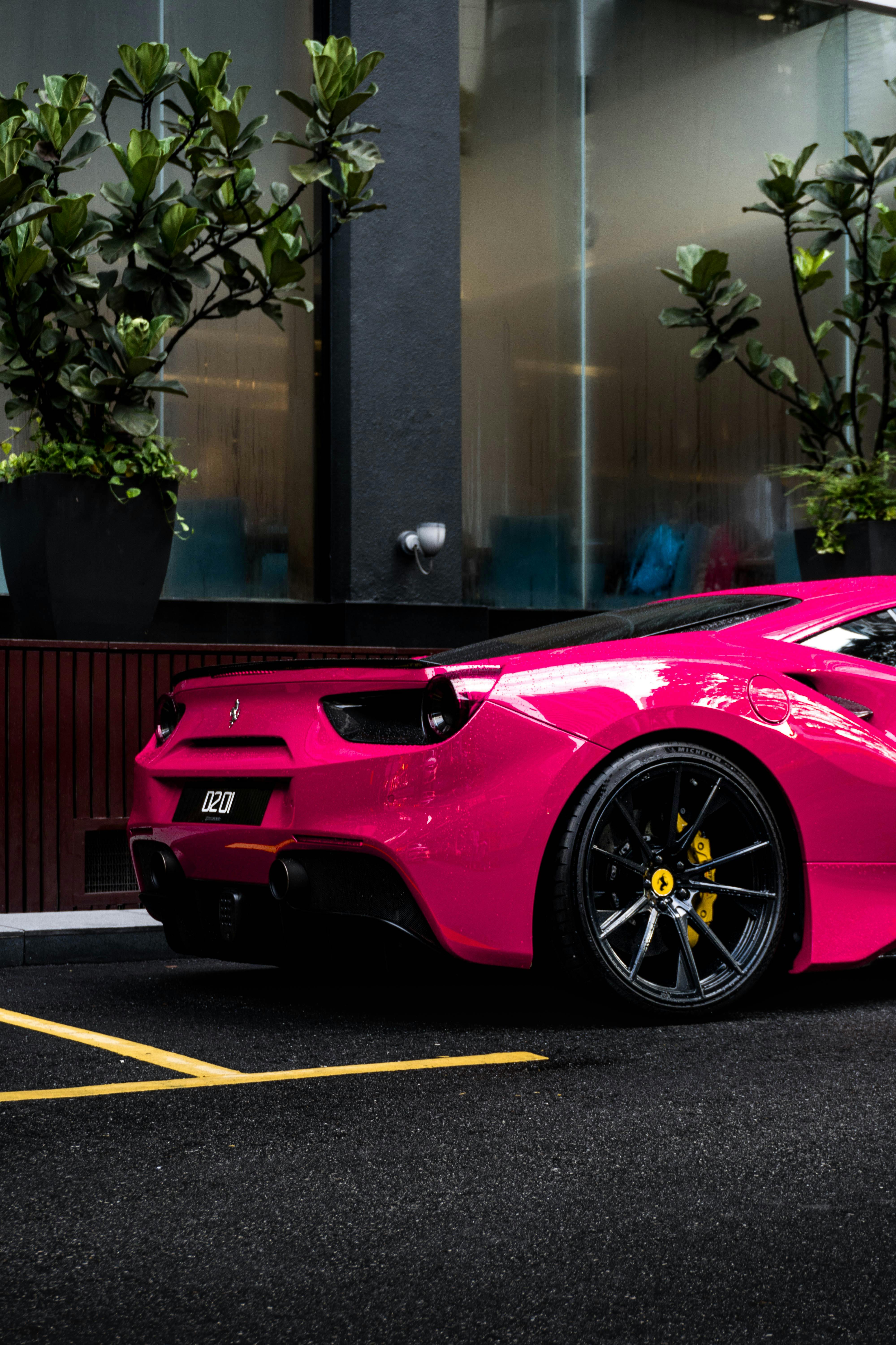 Pink Car Photo, Download The BEST Free