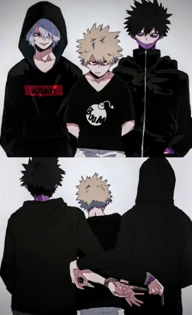 Shigaraki X Bakugou X Dabi. BNHA. MHA