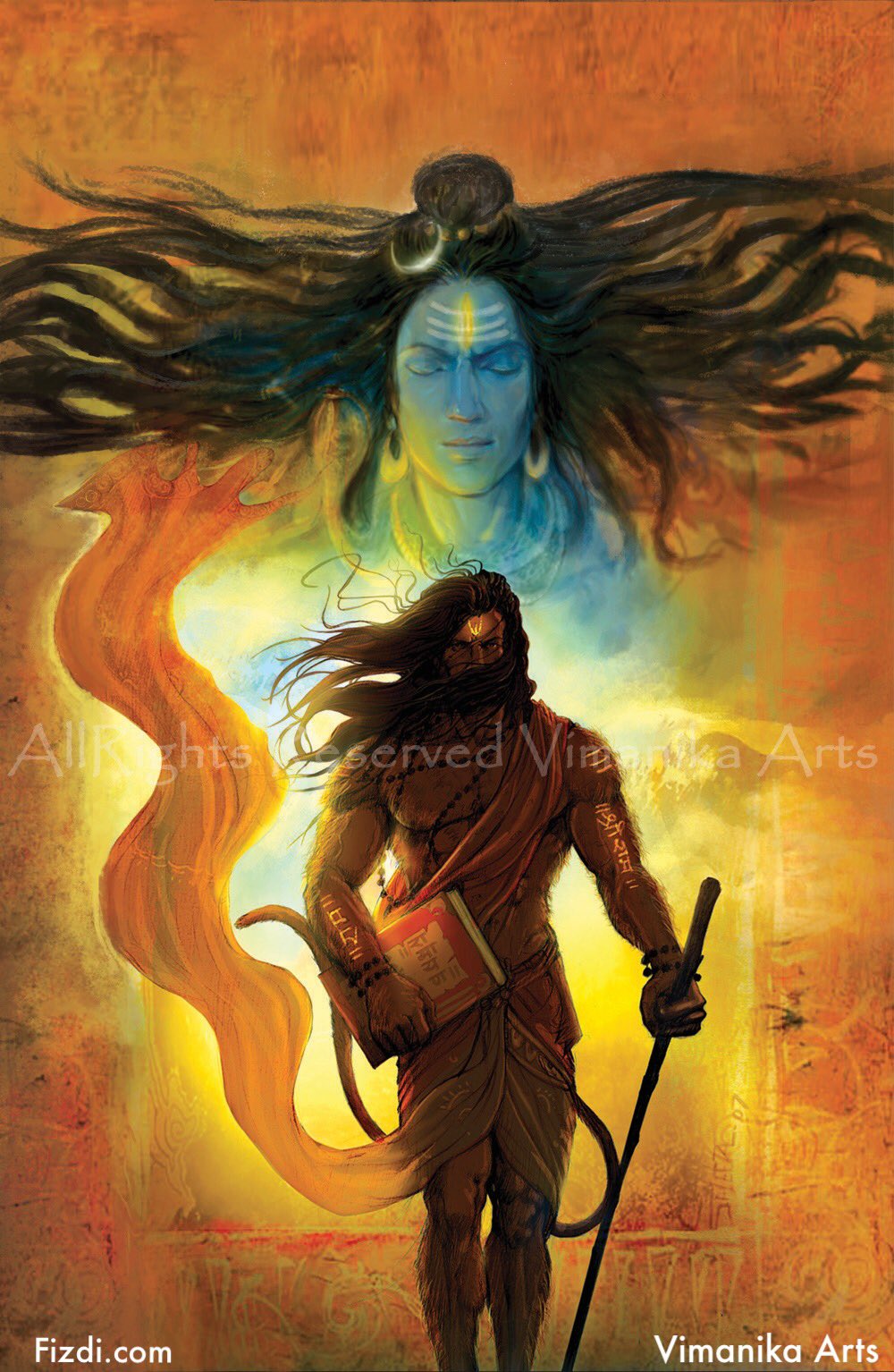 Desi Thug. Hanuman is a Avatar