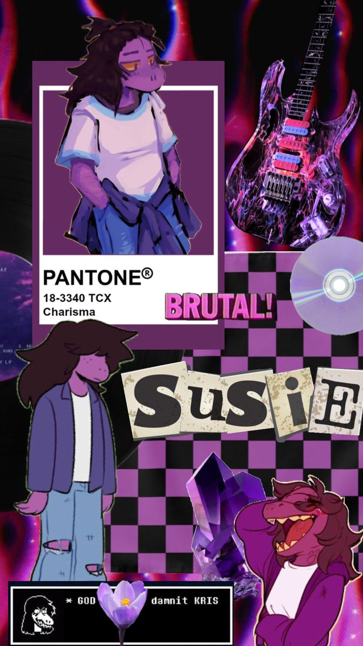 Susie deltarune wallpaper