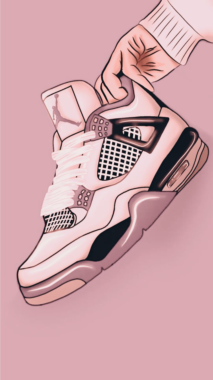 Jordan 4 cartoon wallpaper