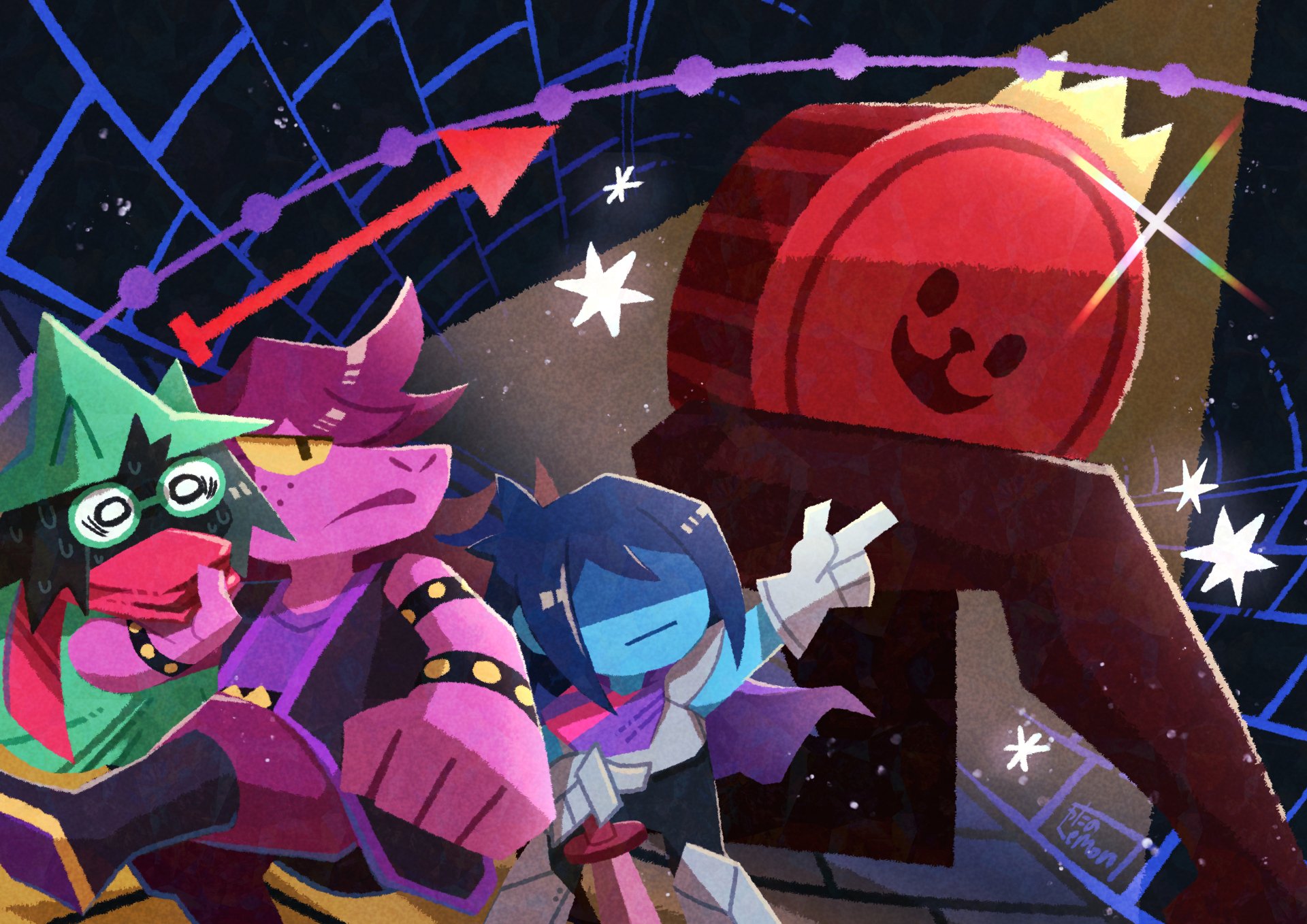 Susie (deltarune) Wallpaper