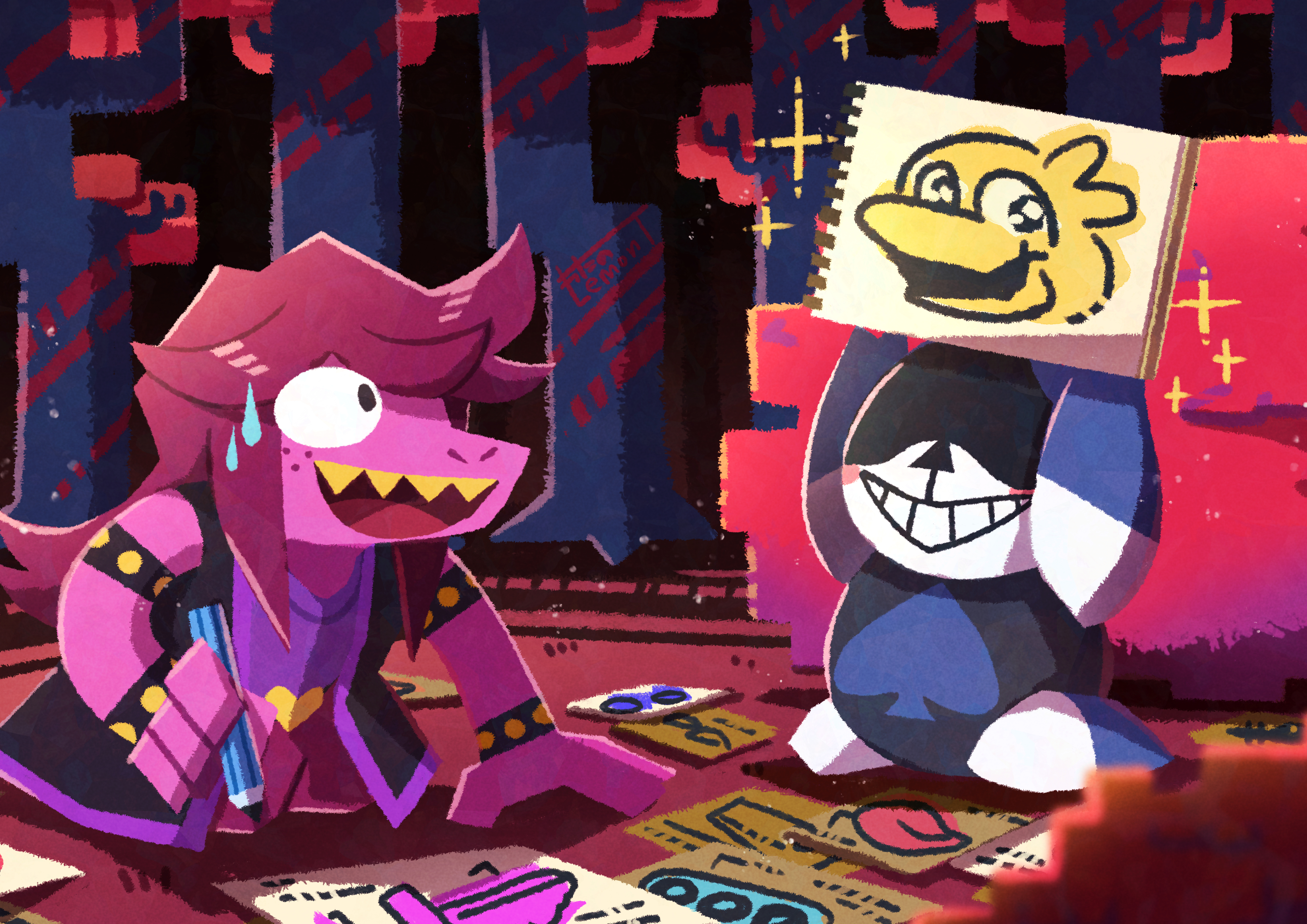 Lancer and Susie 4K Wallpaper