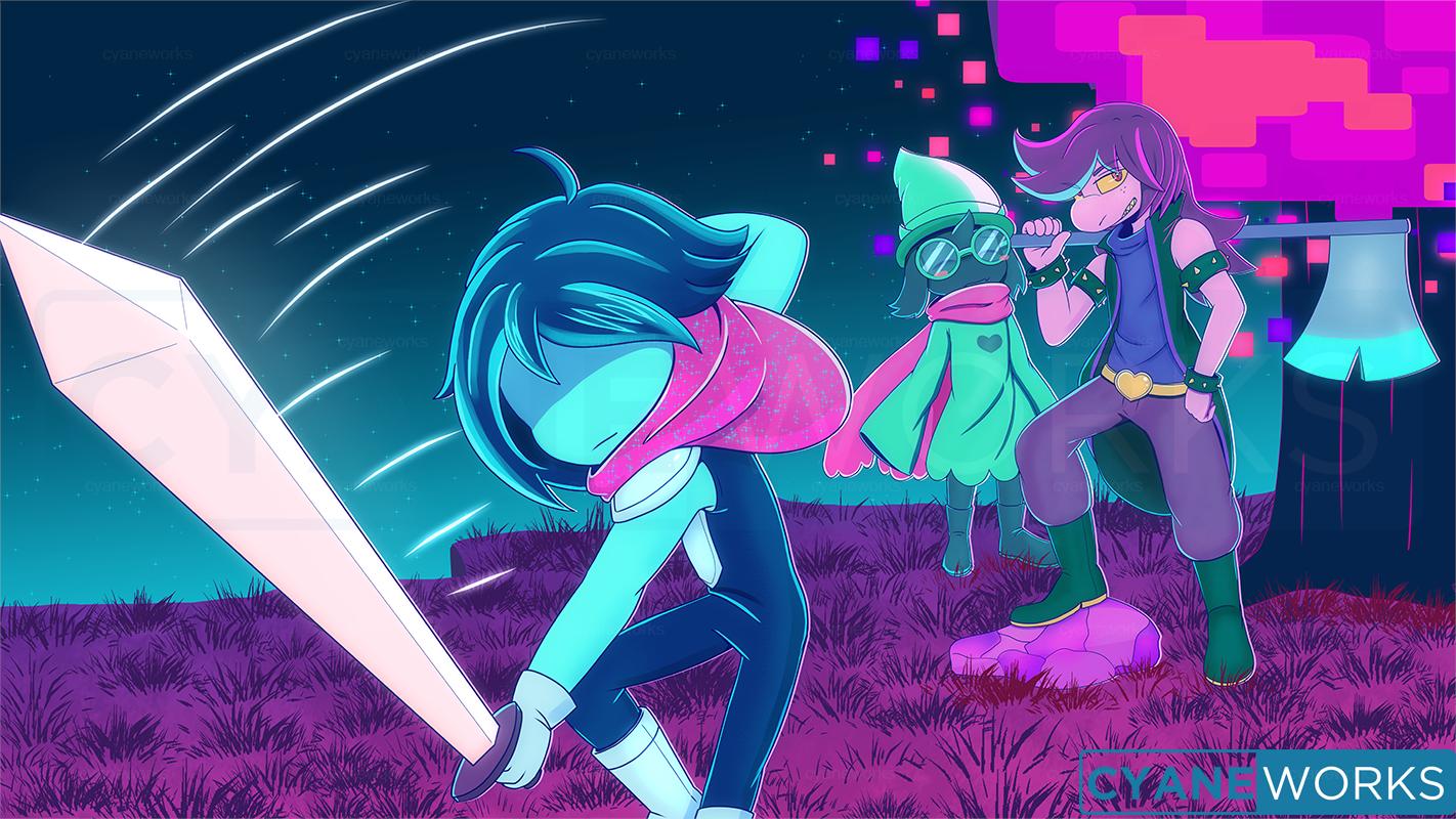 deltarune #undertale #wallpaper #art
