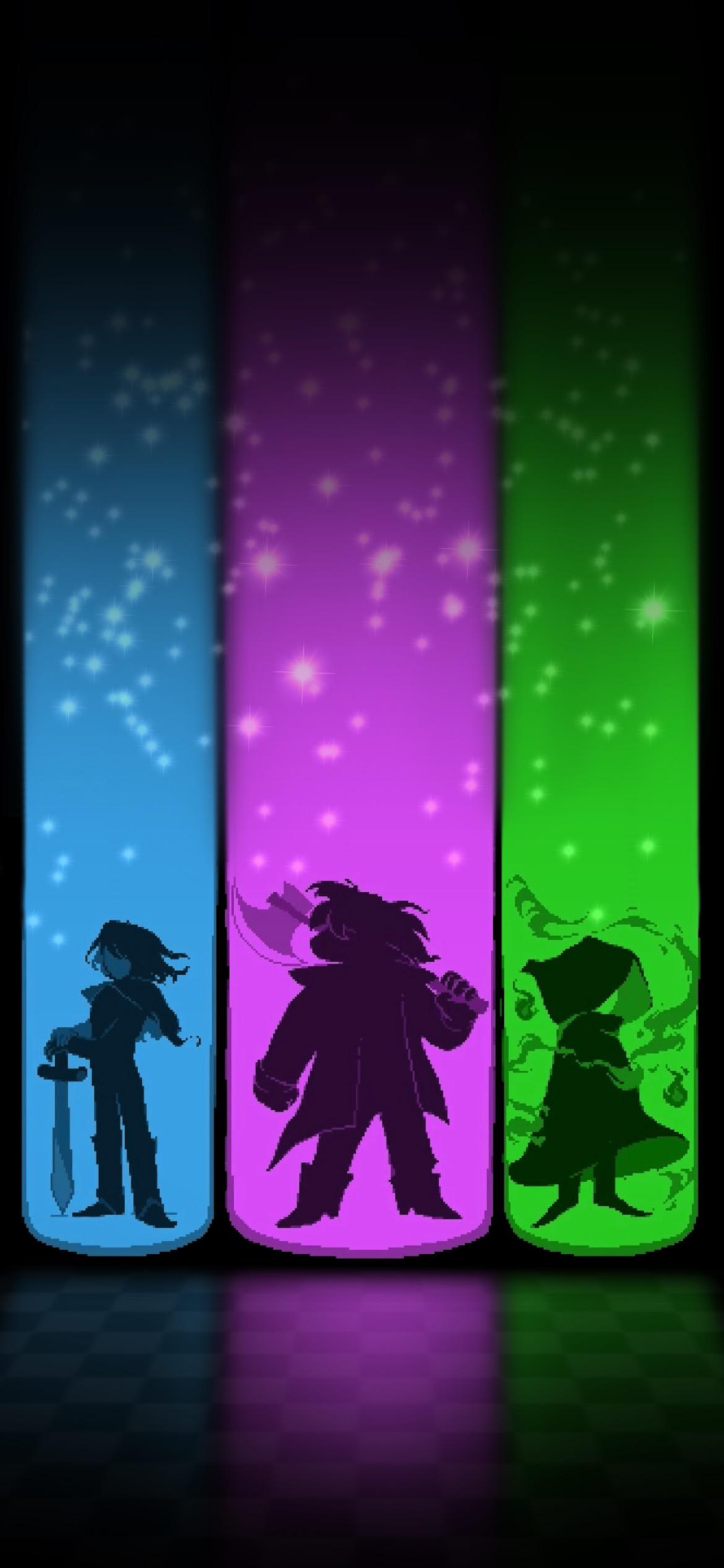 made a new deltarune wallpaper✨, r