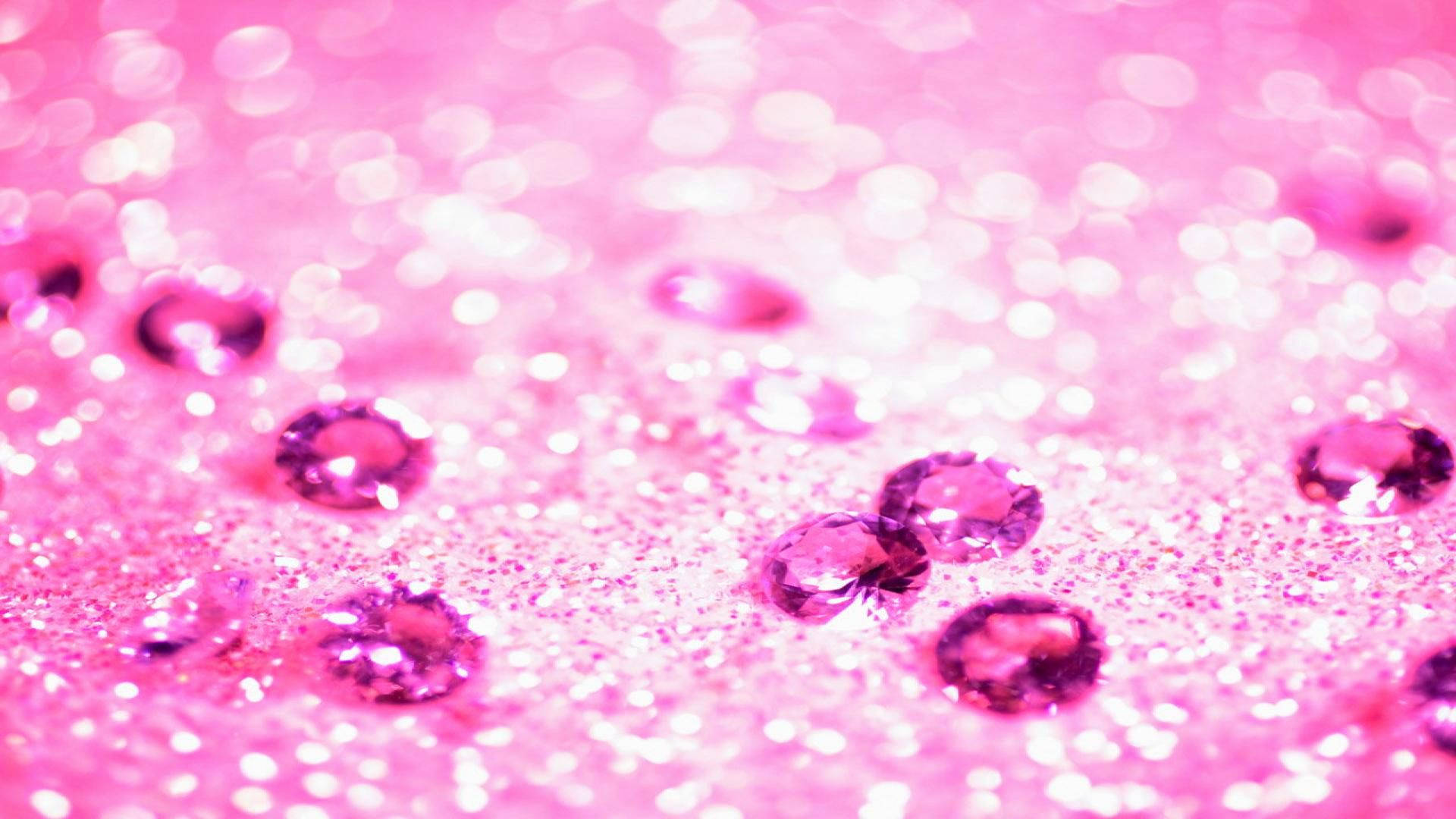 Pink Glitter HD Wallpaper