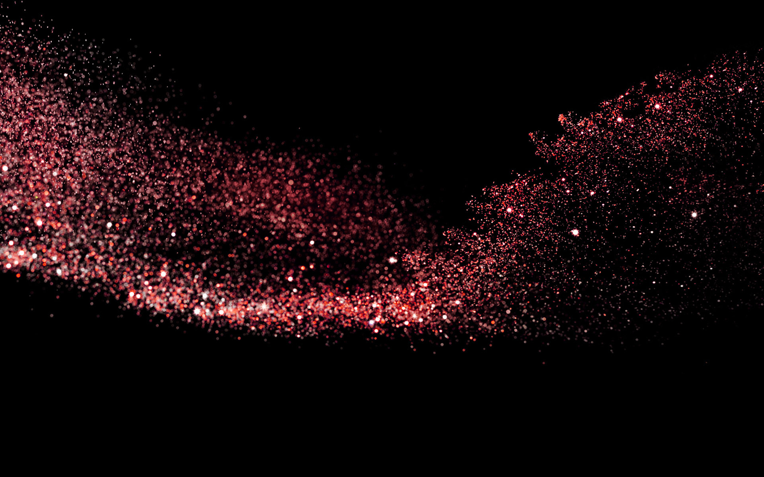 Red Sparkle Beauty Dark Pattern