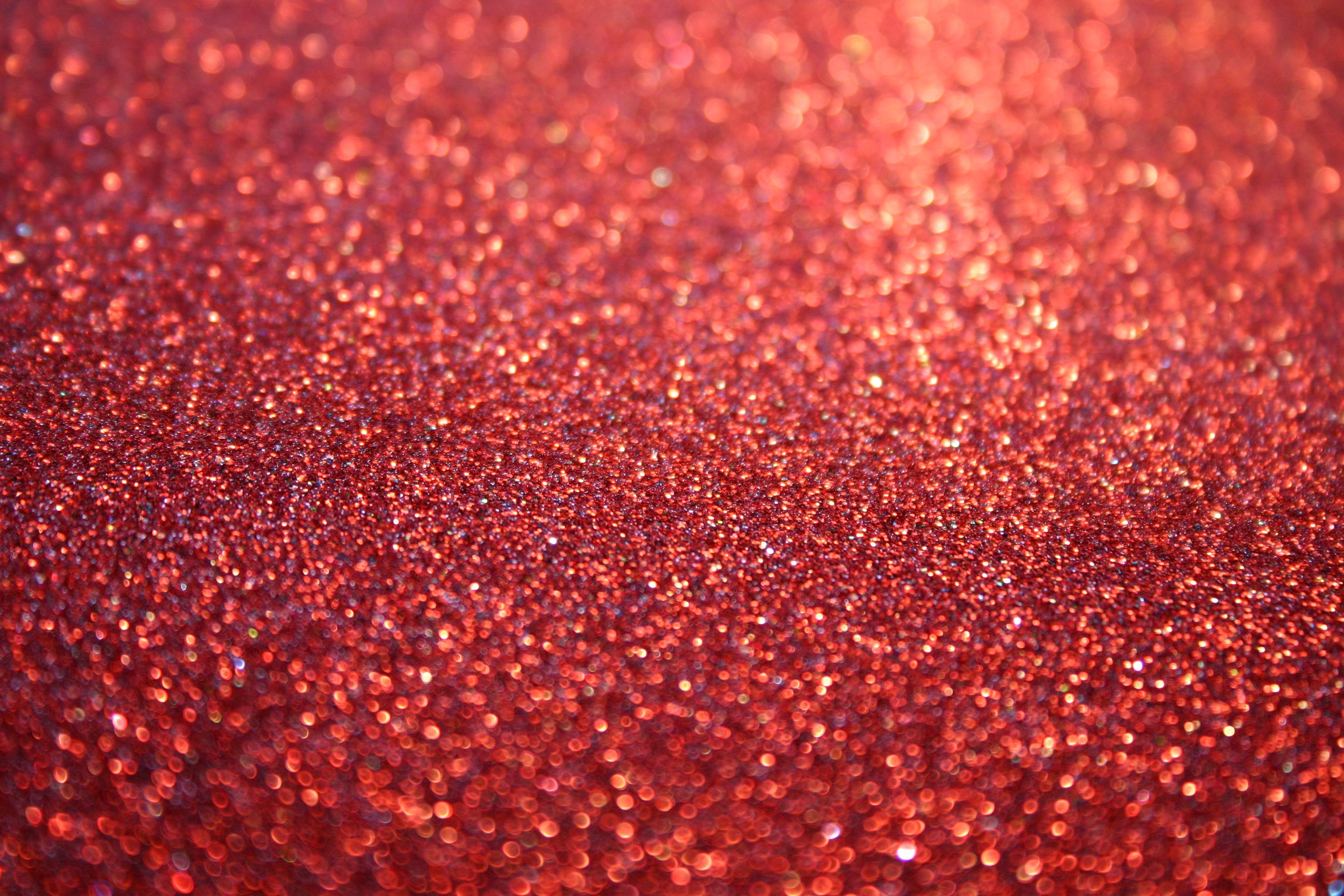 Sparkling Red Glitter HD Wallpaper