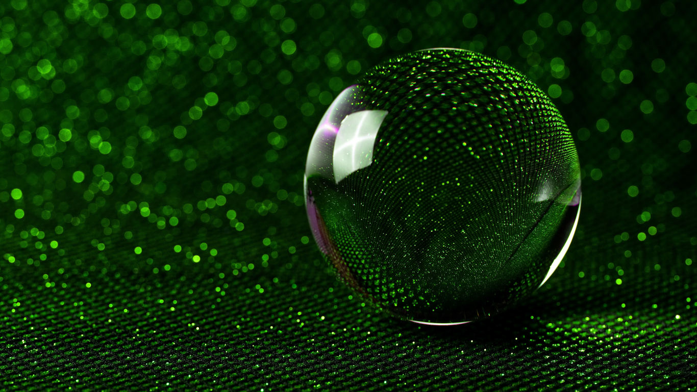 Download wallpaper 1366x768 sphere, 3D
