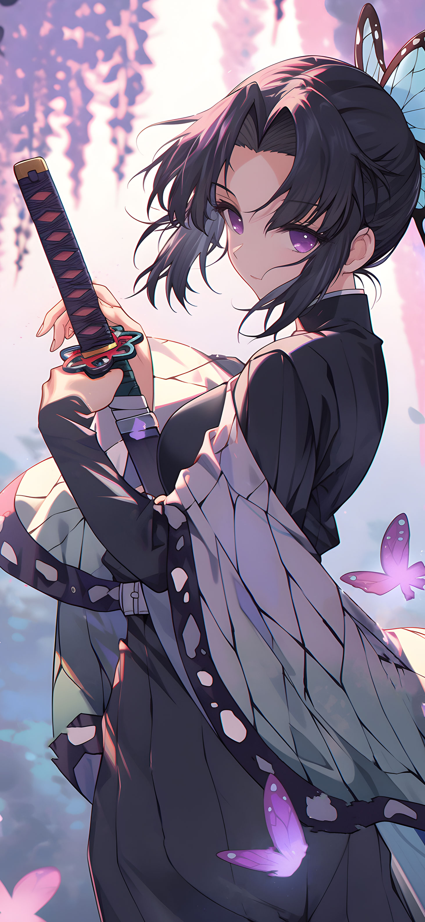 Cute Anime Girl with Katana