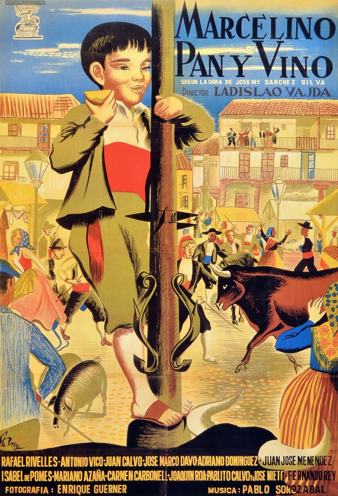 6119.Movie Poster.Marcelino pan y vino