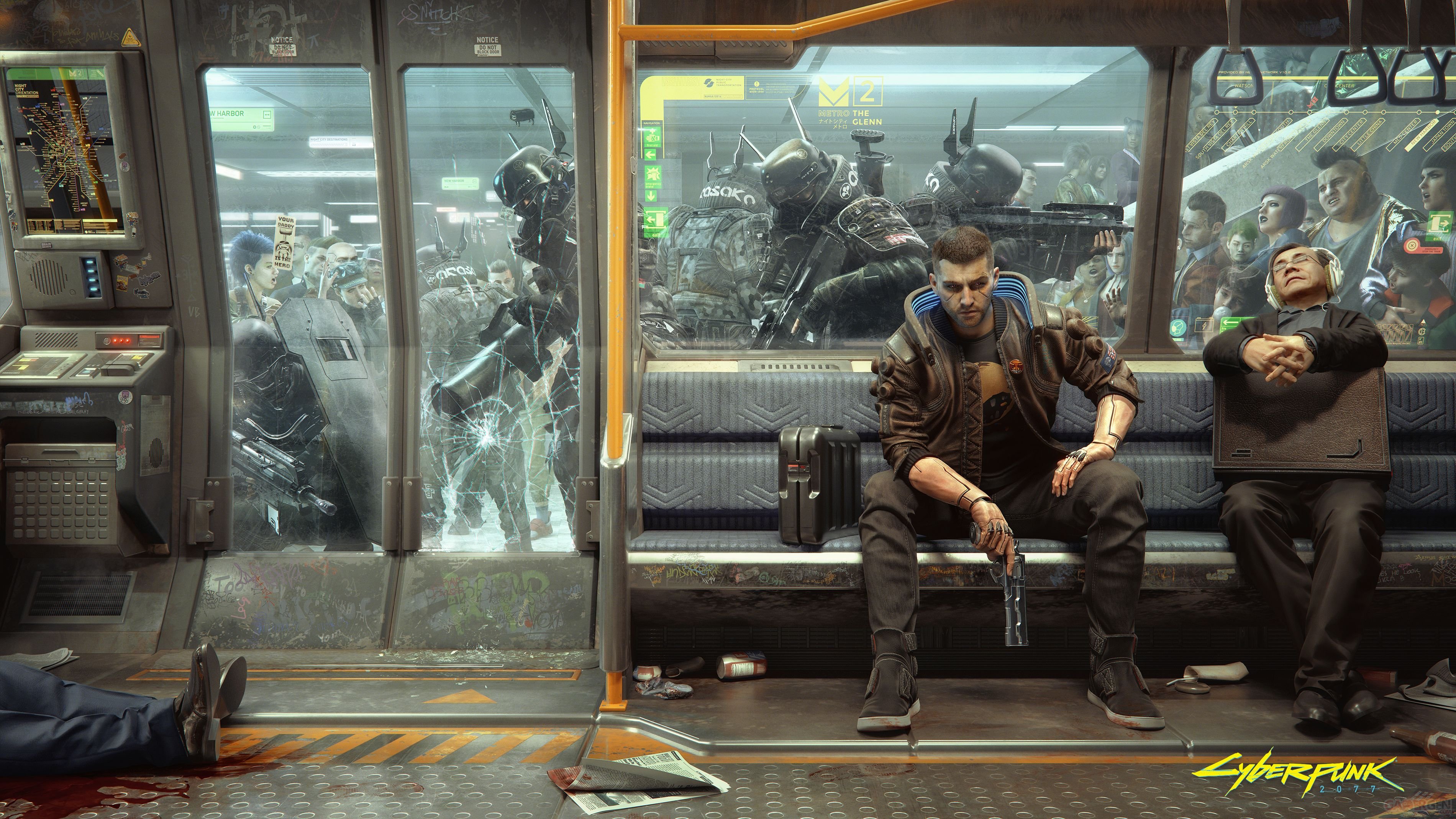 Cyberpunk 2077, un concept art inédit