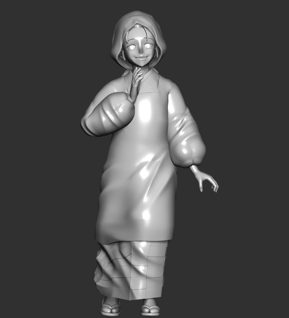 3D file Kie Kamado Demon Slayer Kimetsu