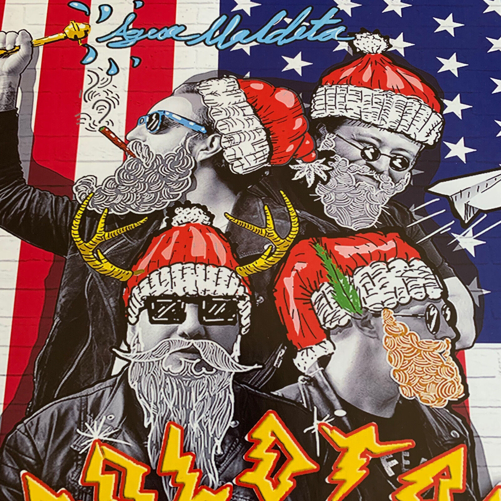 Molotov Concert Poster Agua Maldita