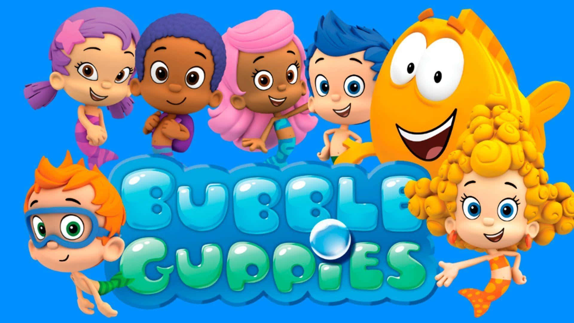 Bubble Guppies Background. Wallpaper