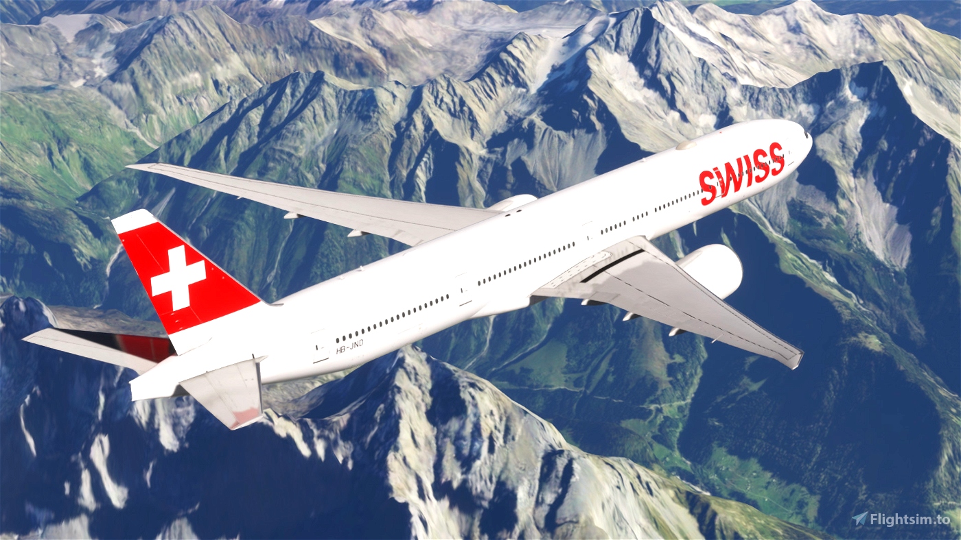 PMDG Boeing B777 300ER SwissK