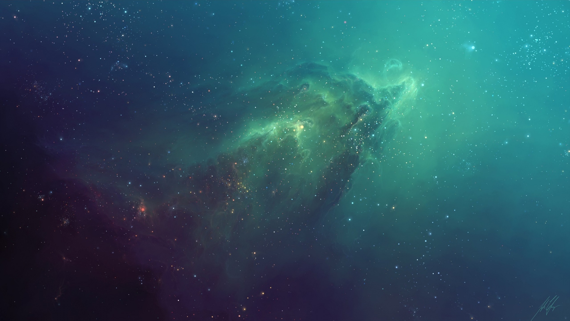 Apple Space Wallpaper 1920x1080