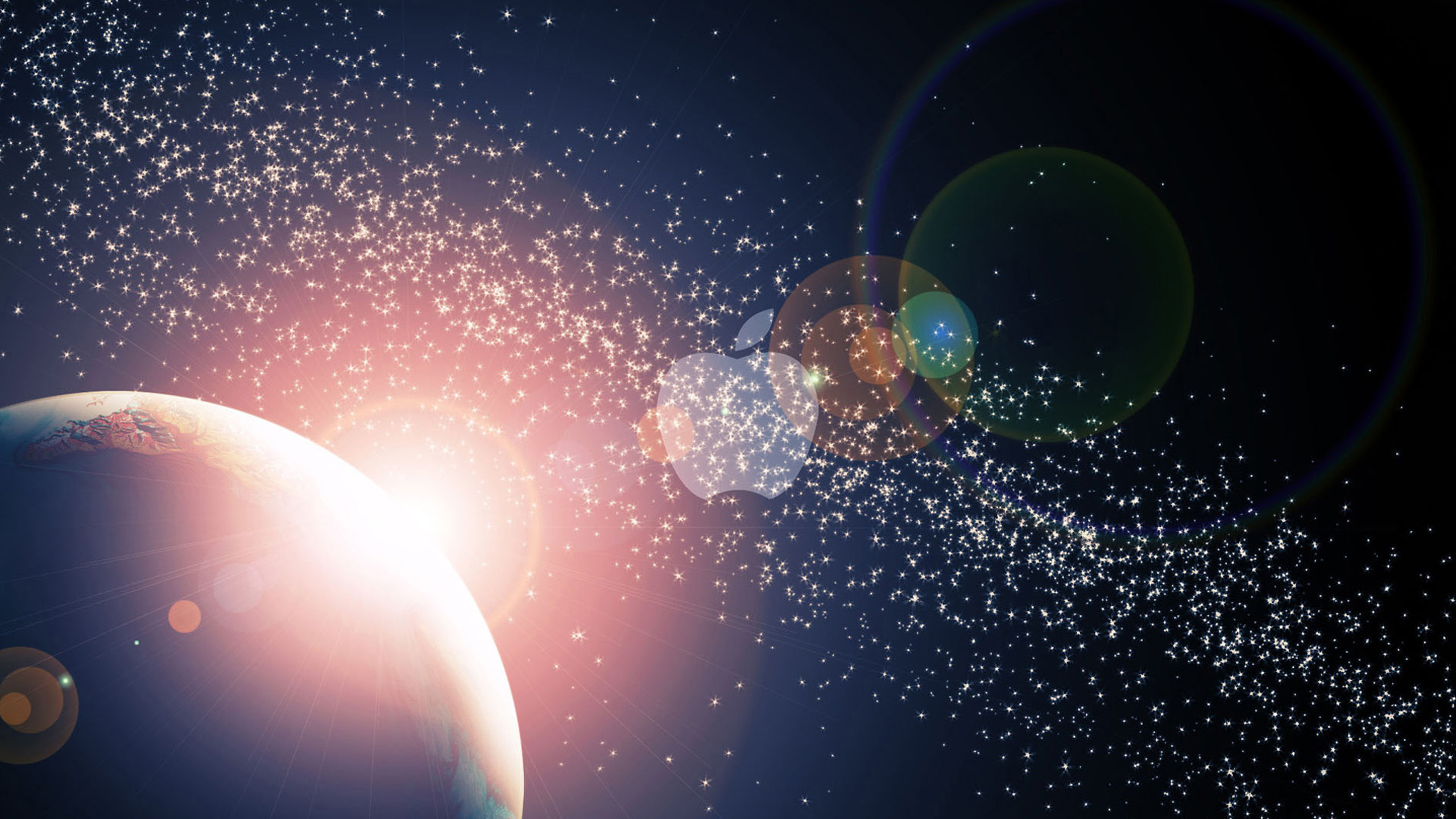 Apple Space Wallpaper HD