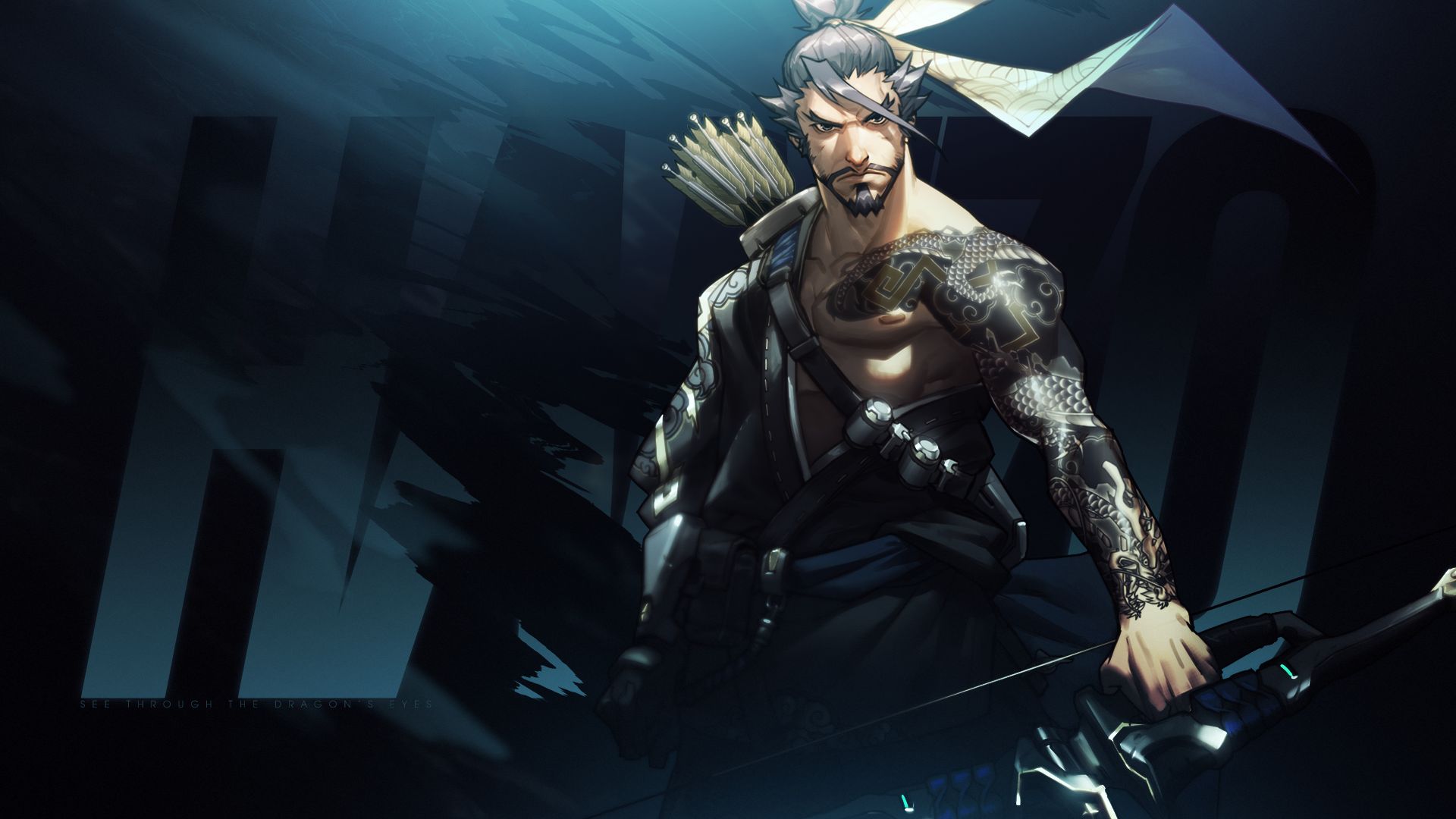 Hanzo (Overwatch) wallpaper