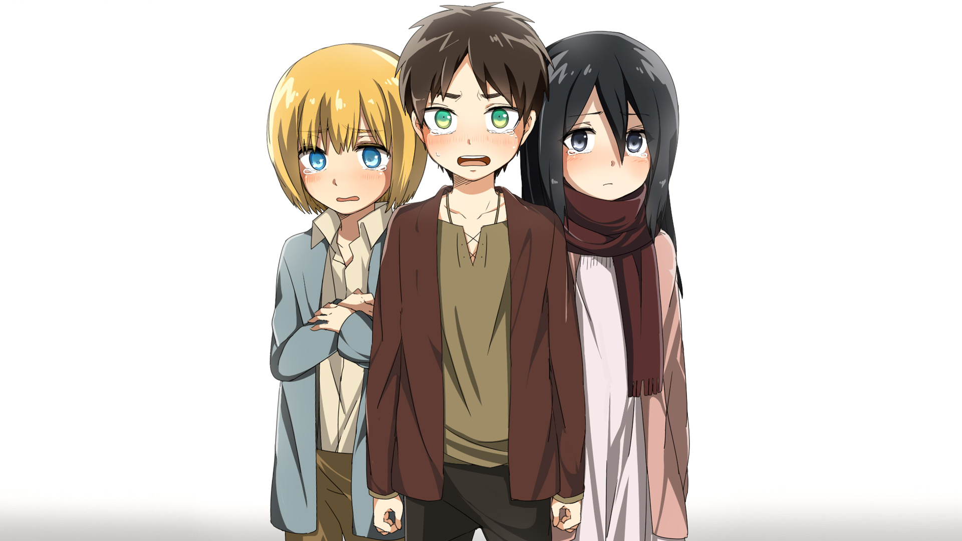 Attack on Titan Trio: Armin, Eren