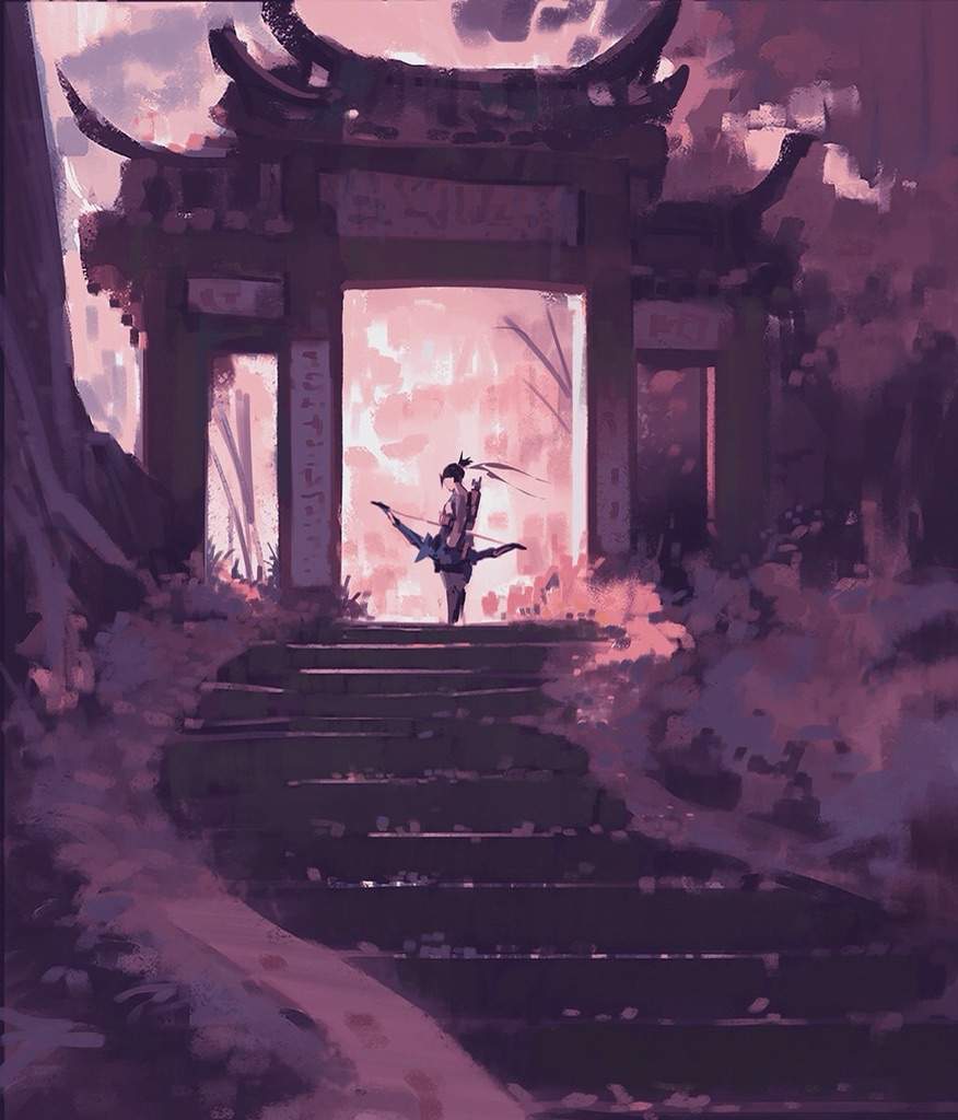 beautiful Hanzo wallpaper