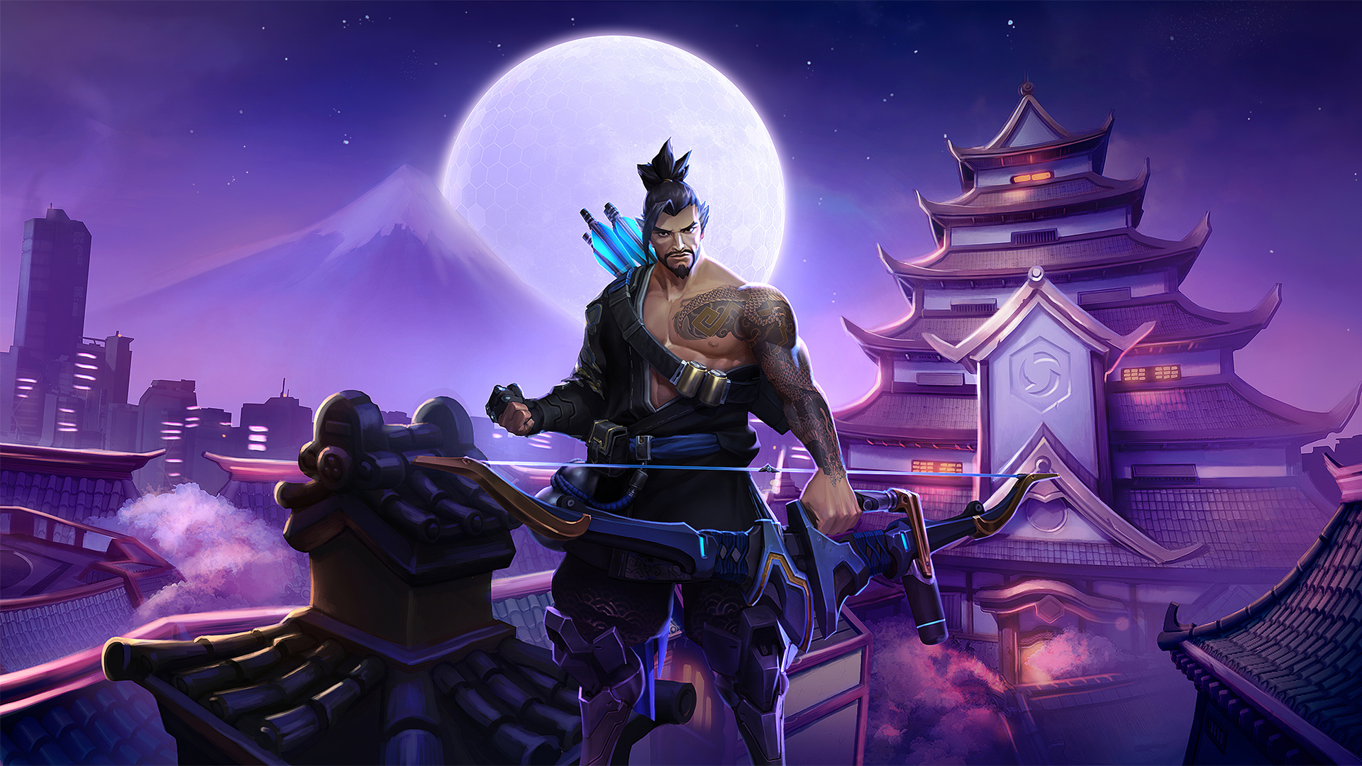 Hanzo Overwatch Artworks 4k
