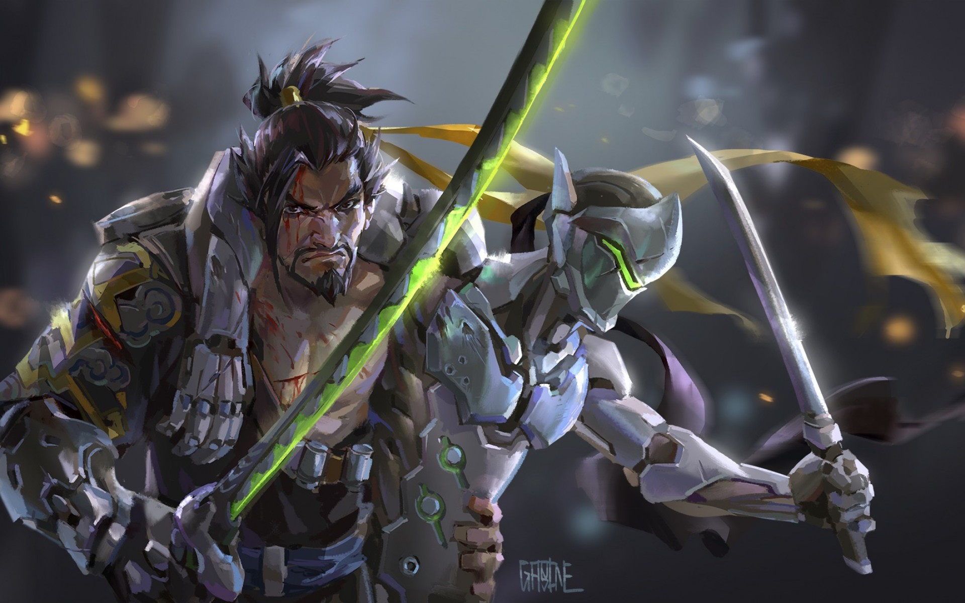 Hanzo Shimada HD Wallpaper