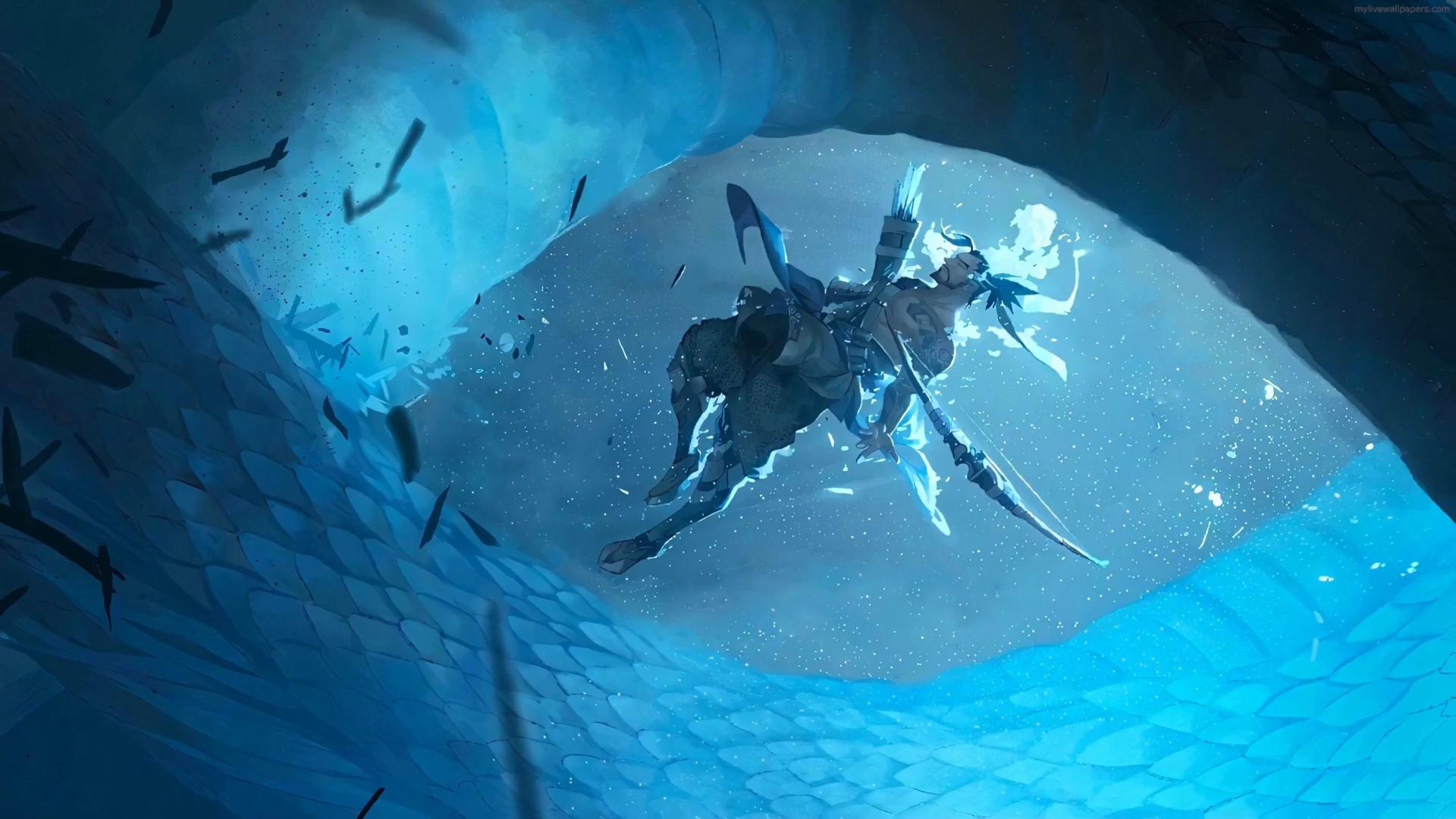 Bow and Arrow (Overwatch) Live Wallpaper