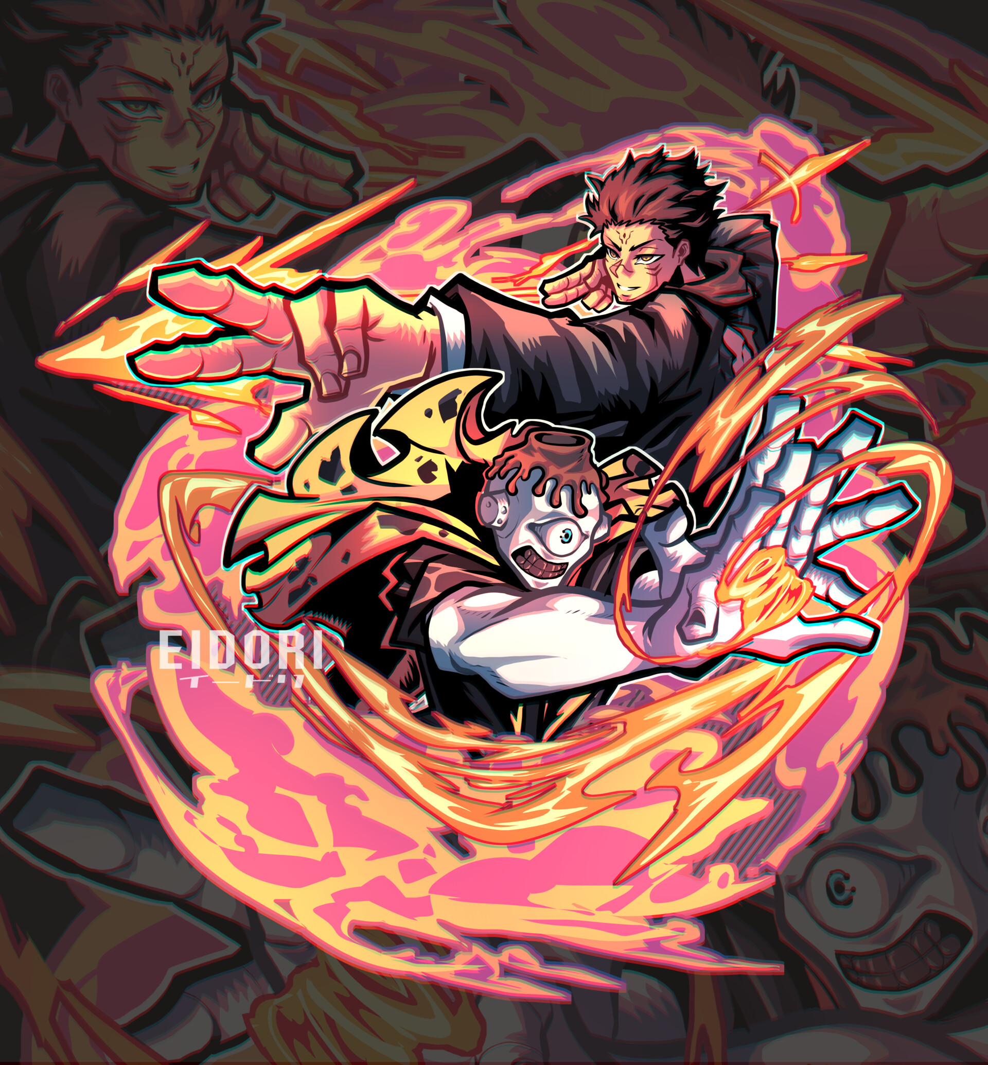 Sukuna vs Jogo