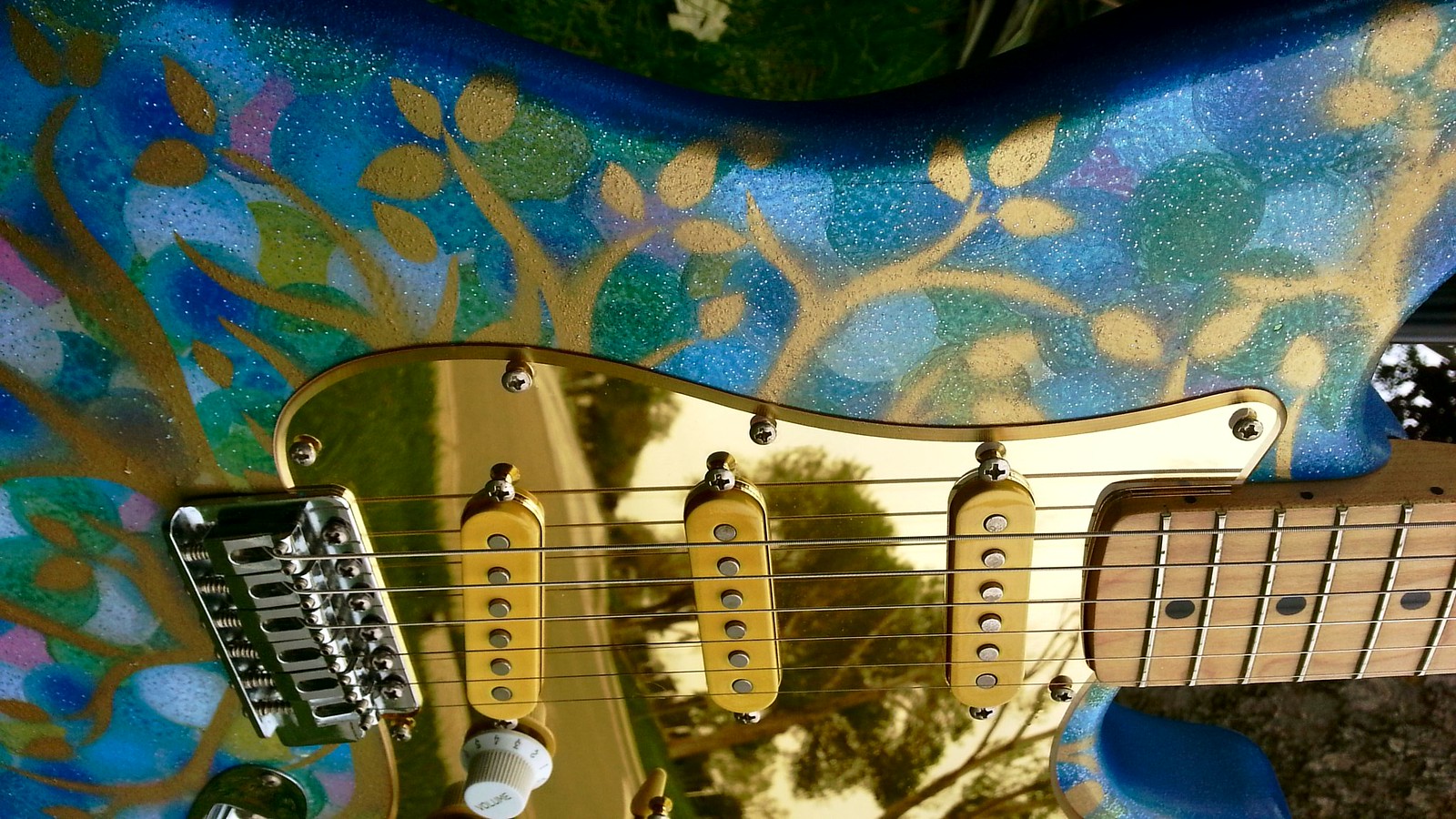 Custom Blue Fender Stratocaster