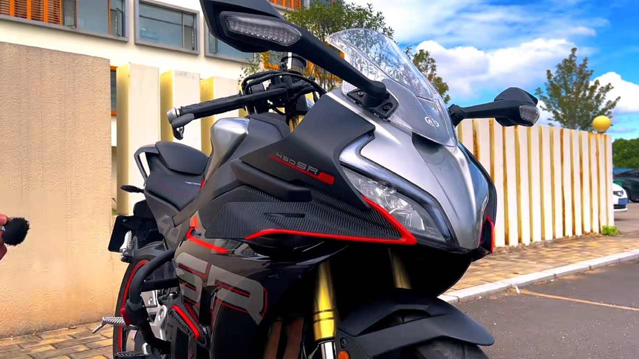 CF MOTO 450 SR S NEW BLACK COLOUR