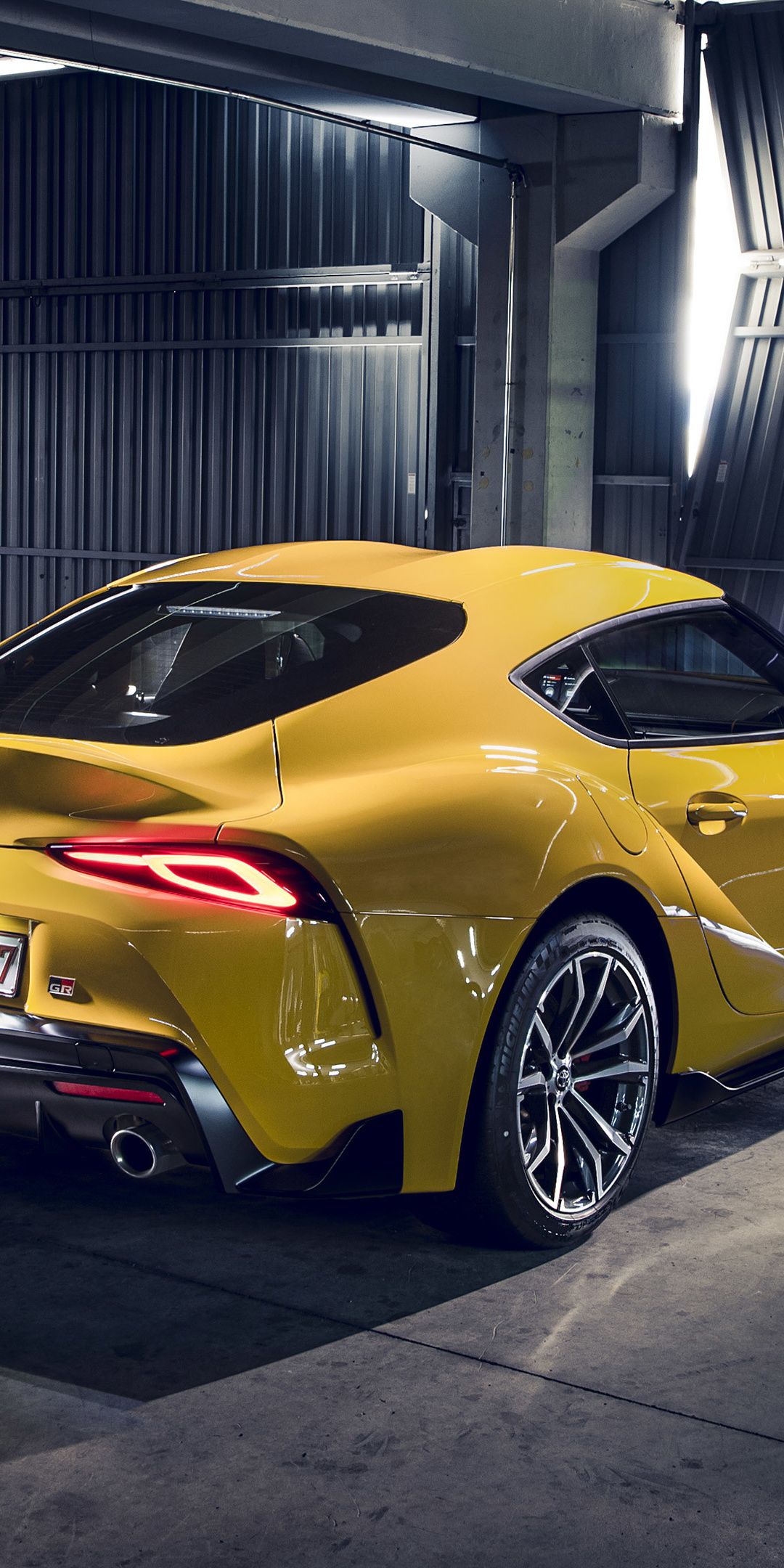 Toyota Supra, Sport Car, Rear View