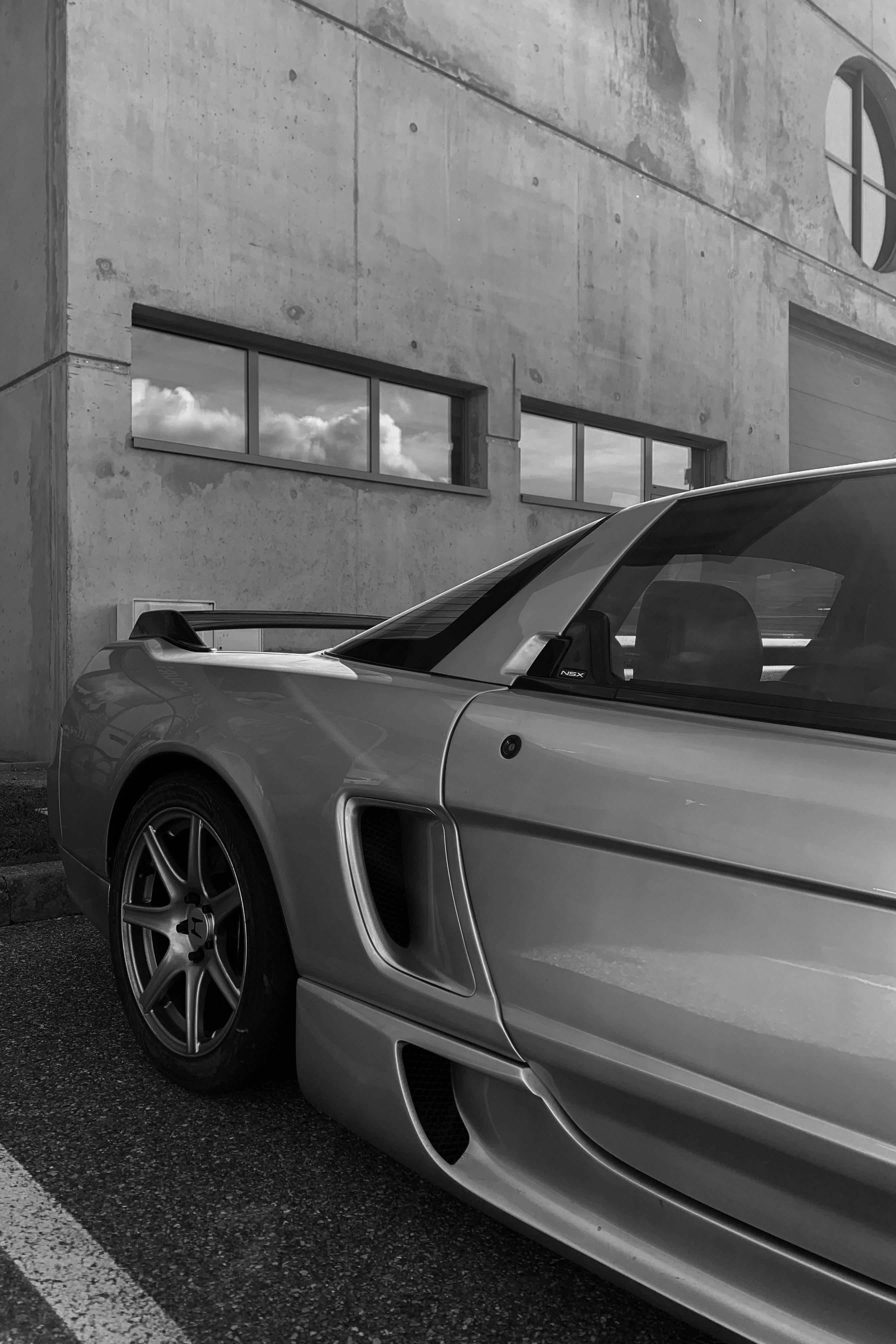 Custom Honda NSX on Asphalt · Free