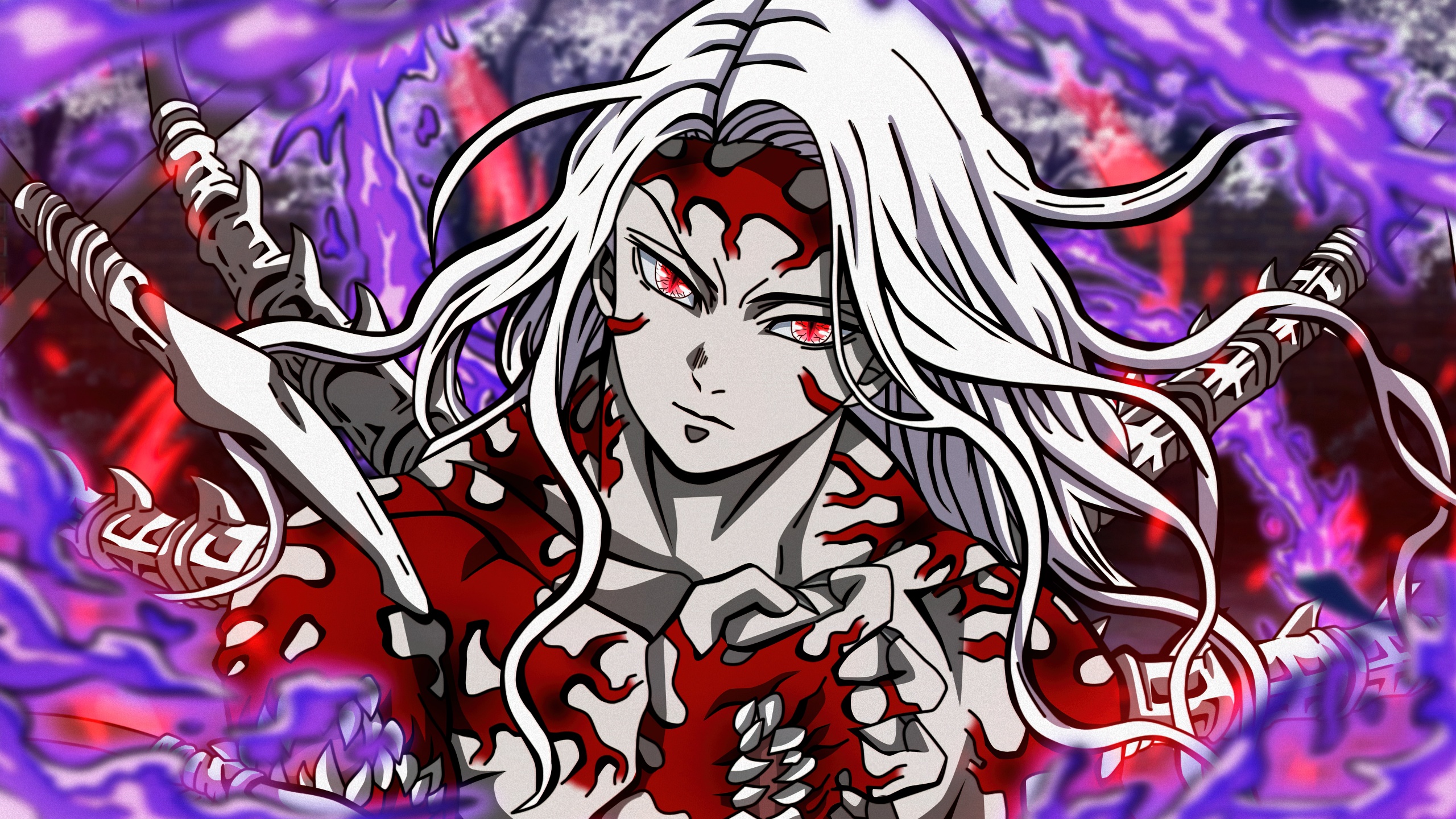 Muzan Kibutsuji Wallpaper 4K, Demon