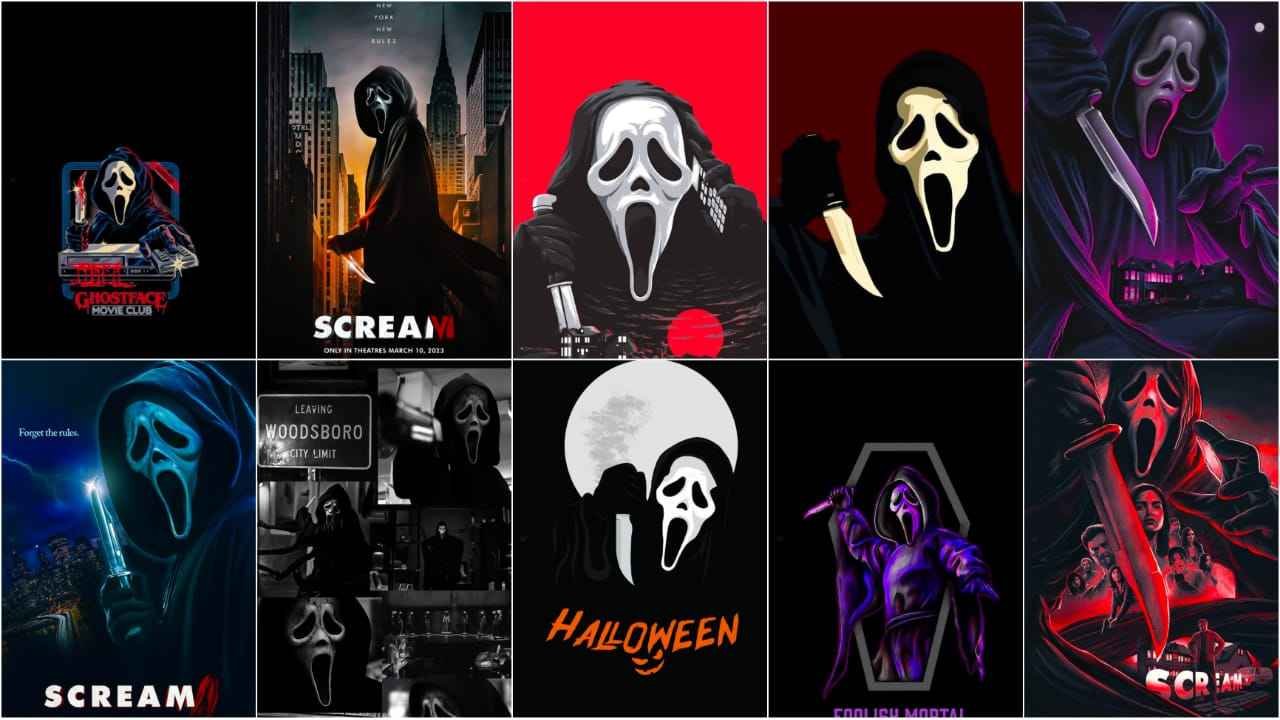 New Scream Wallpaper Aesthetic & Image