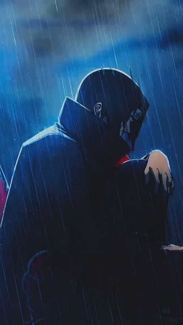 Itachi in rain