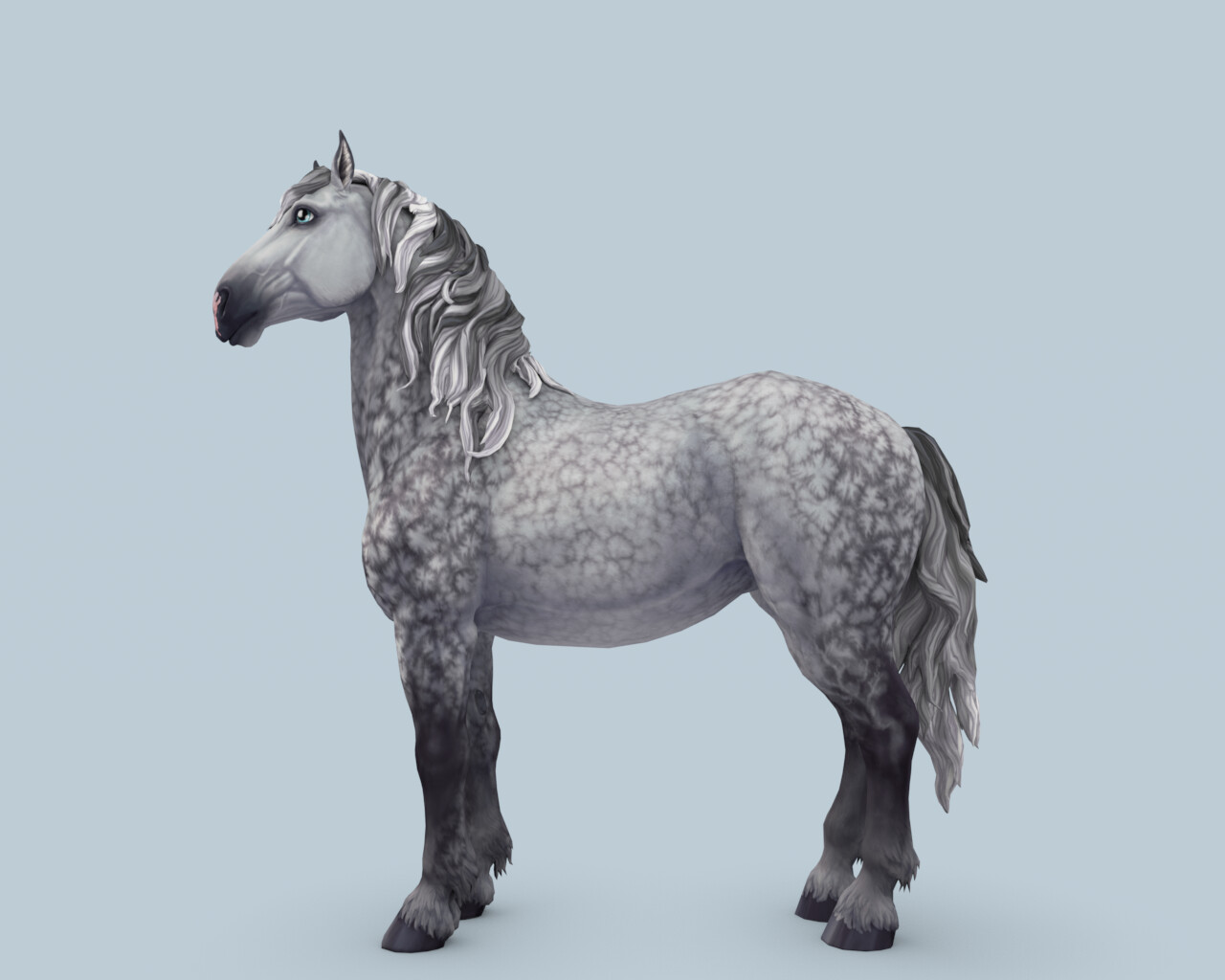 Percheron Coats In Game Star Stable Online